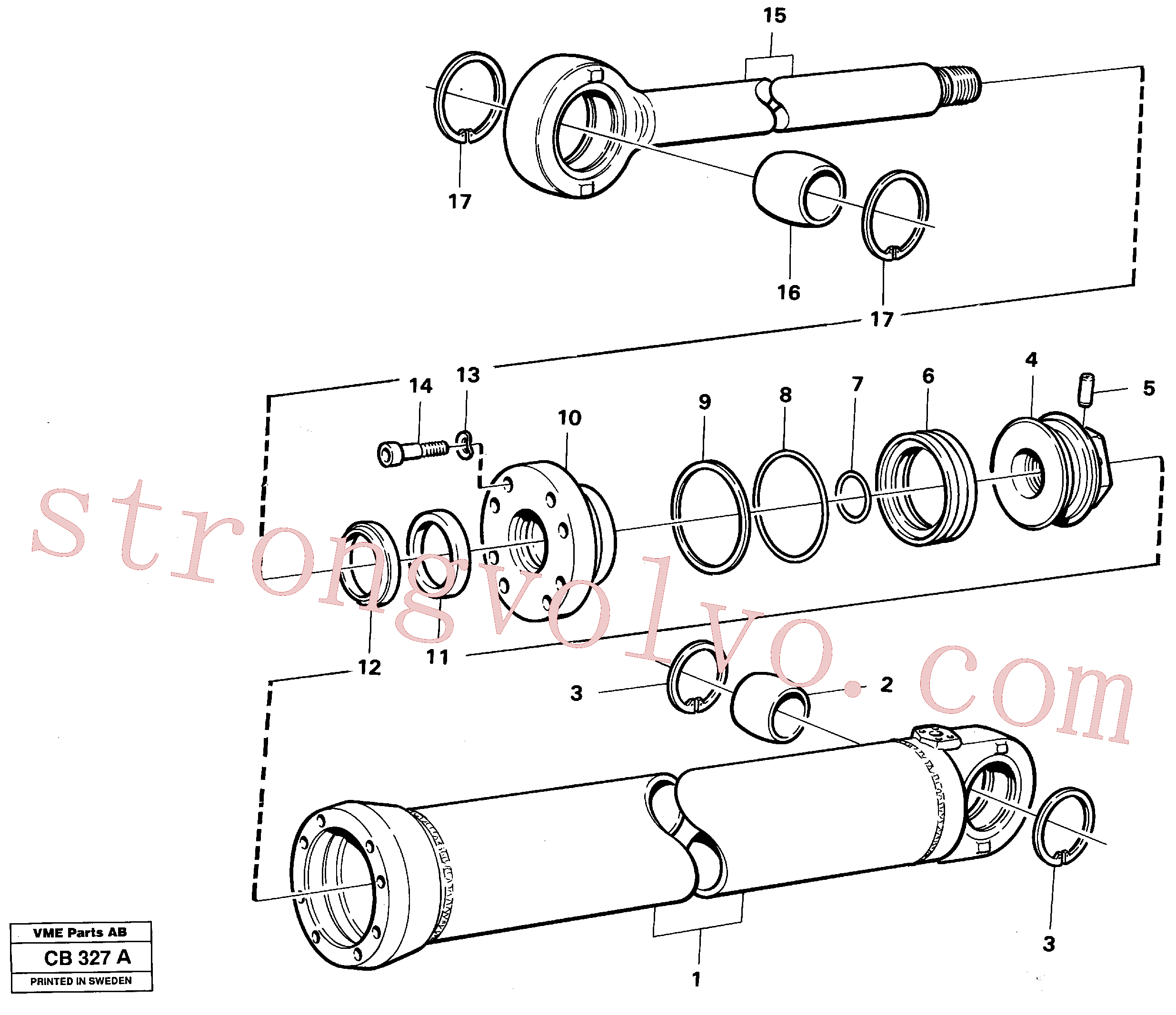 Volvo VOE6630513 Kit de juntas Volvo Acessórios para escavadeira
