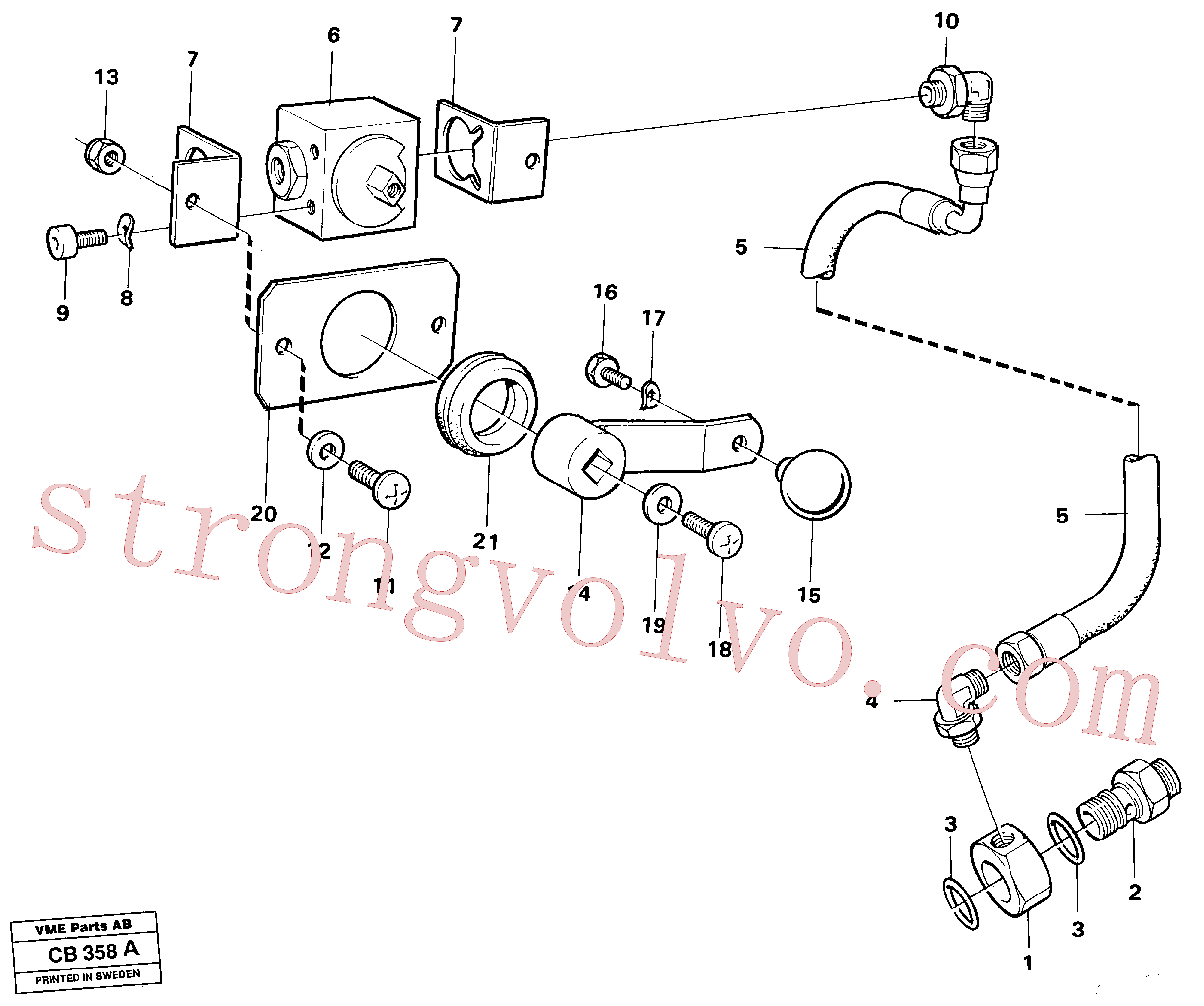 Volvo Acessórios para escavadeira VOE931961 Eternity/2 Acessórios