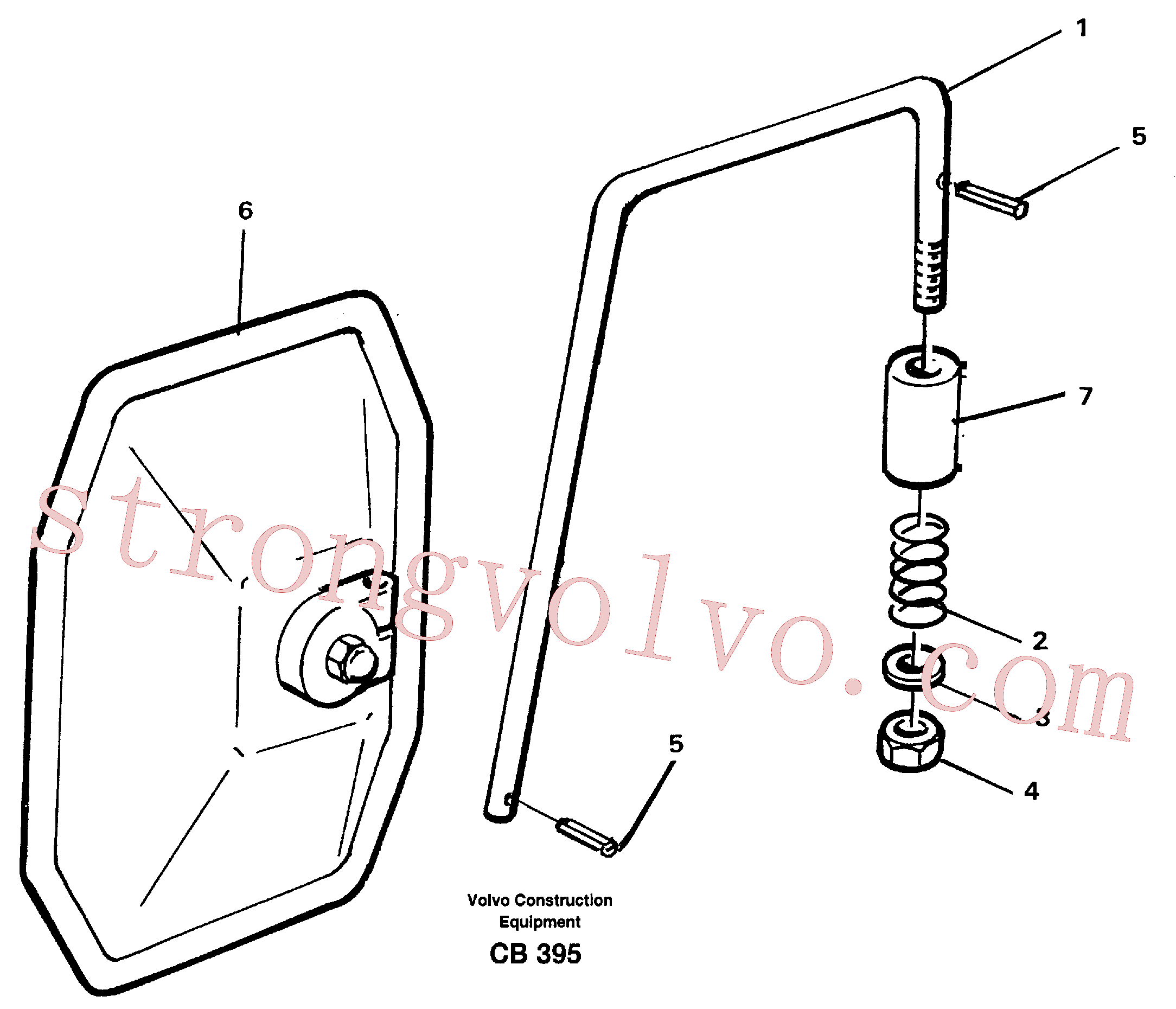 Volvo Montagem VOE14015101 Arruela, Arruela simples Acessórios