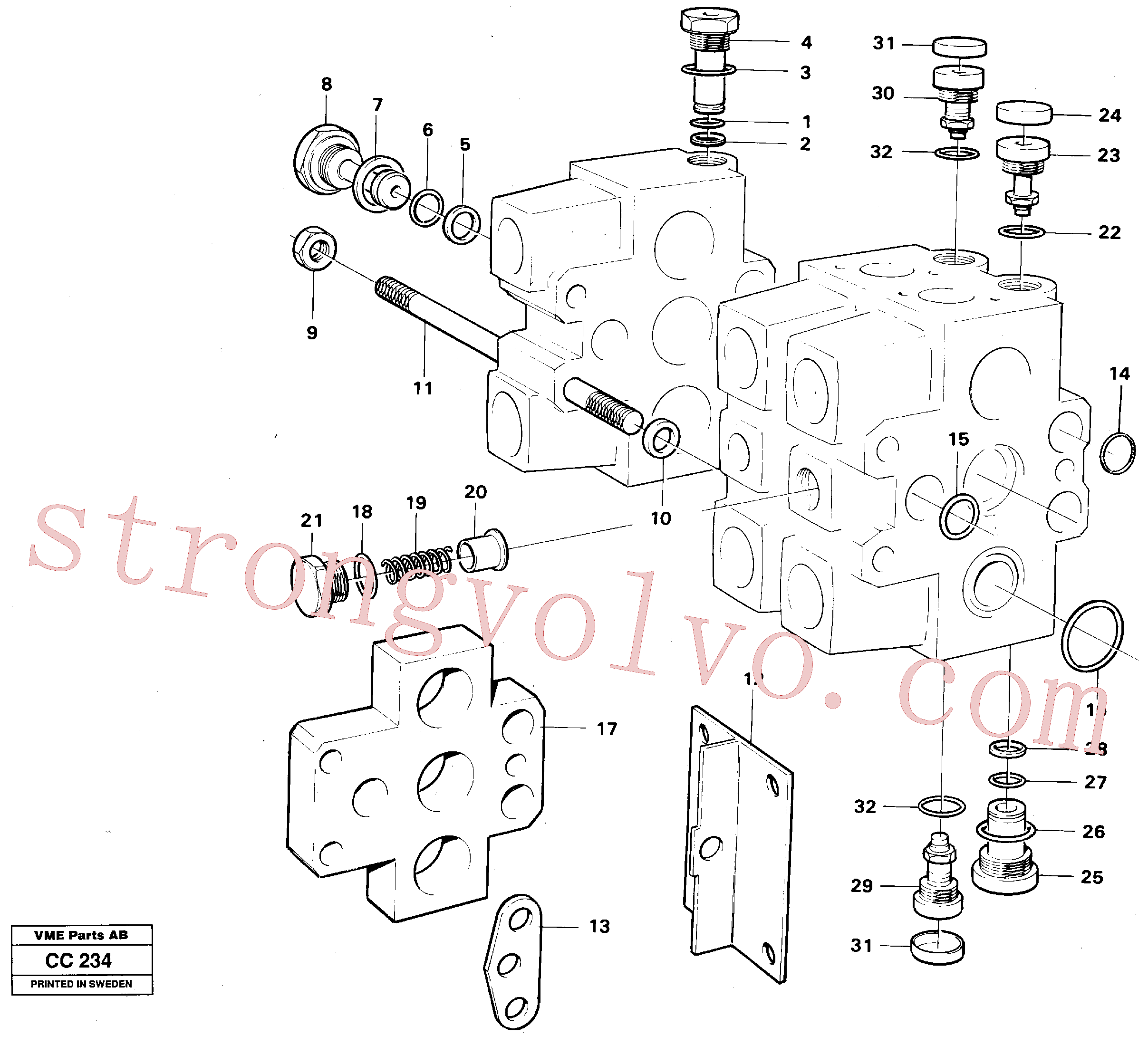 VOE6213009 Volvo(CC234 Montagem)