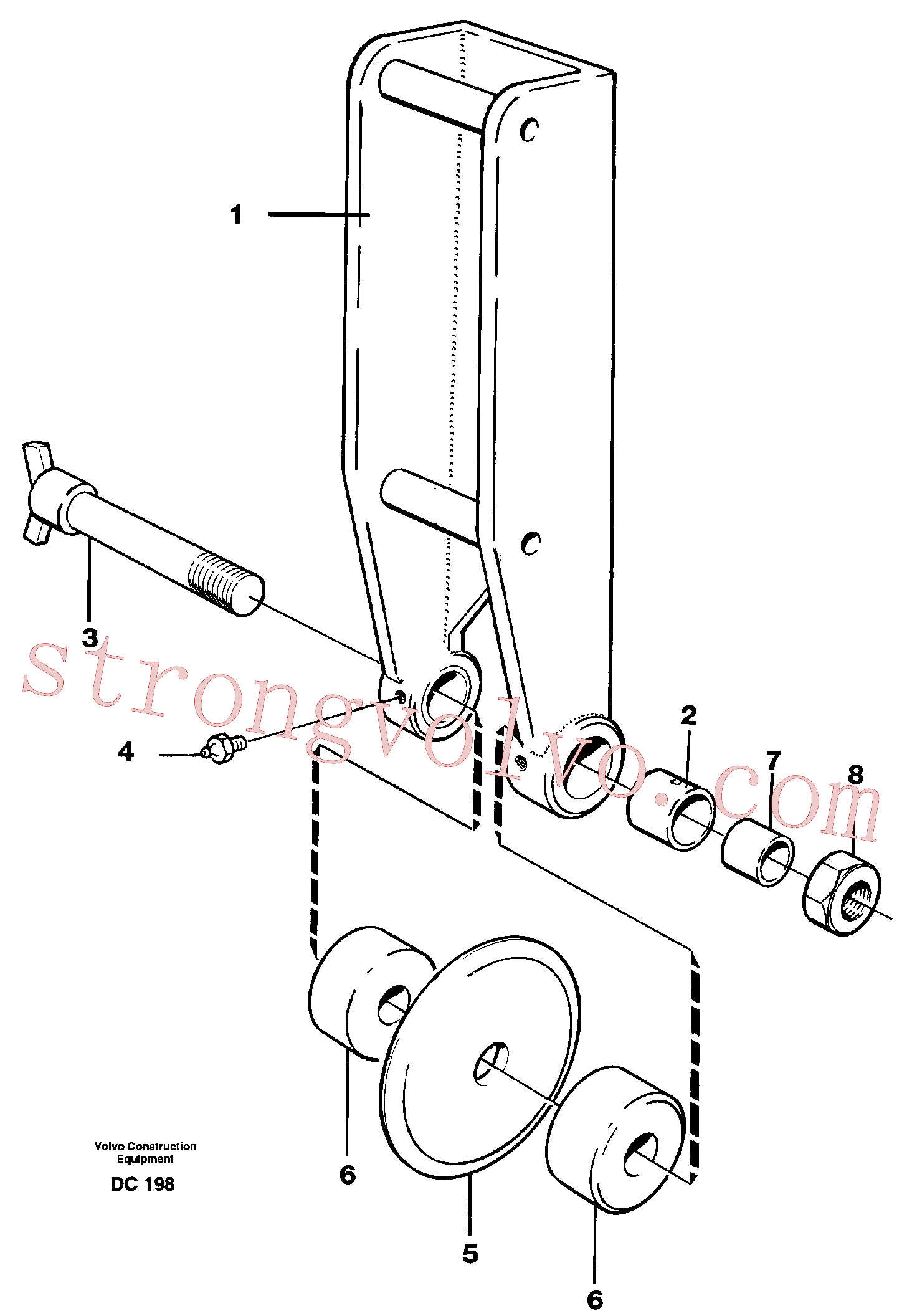 Volvo Acessórios para escavadeira VOE14014068 Engraxadeira Acessórios
