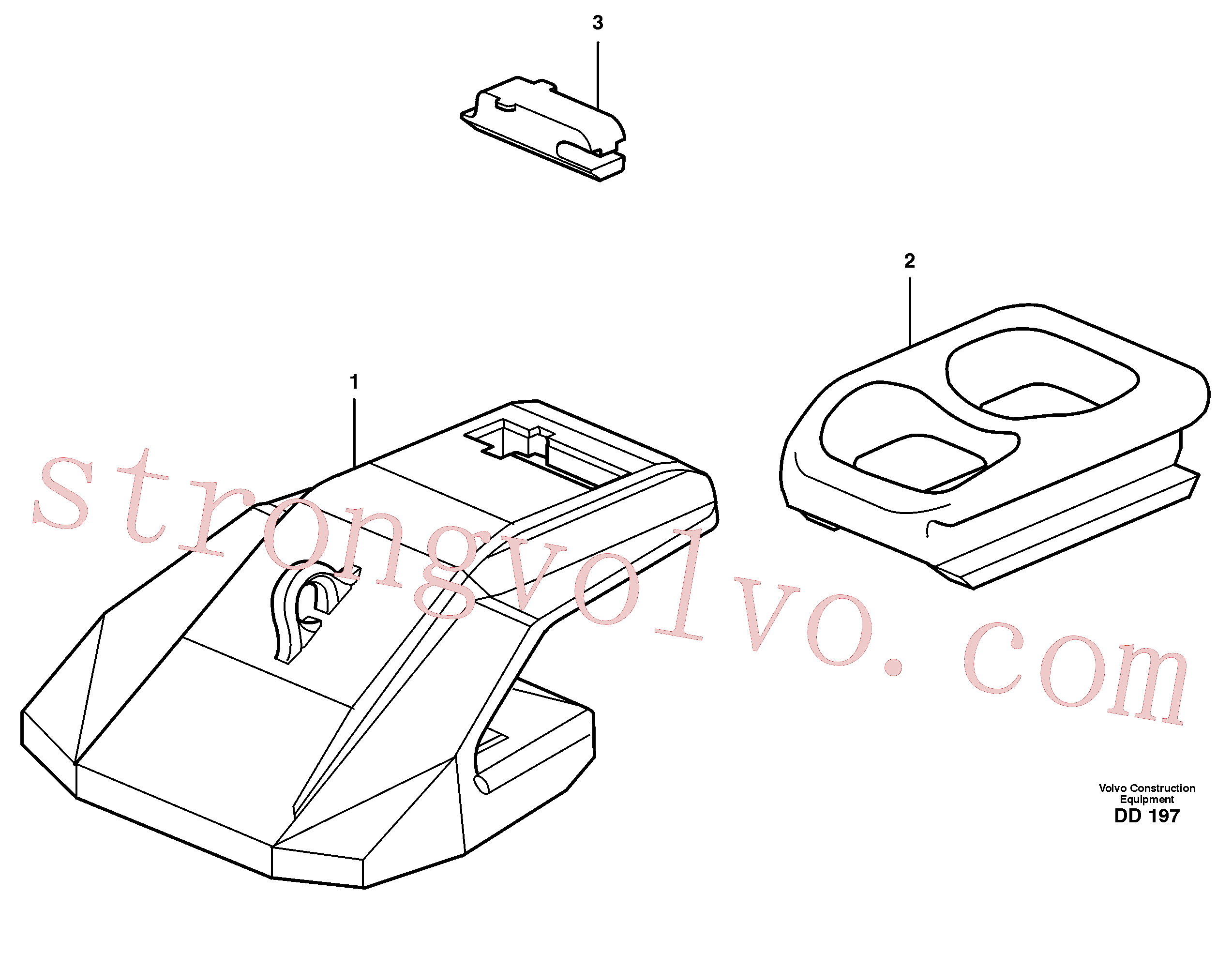 VOE11156082 Segmento Volvo escavadeira