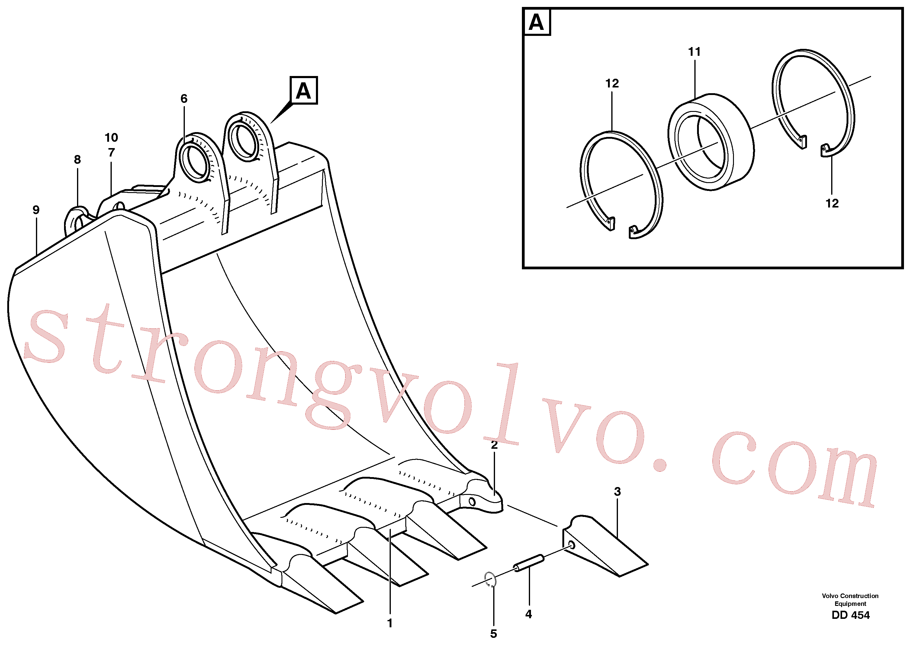 VOE14283882 Volvo(DD454 Montagem)
