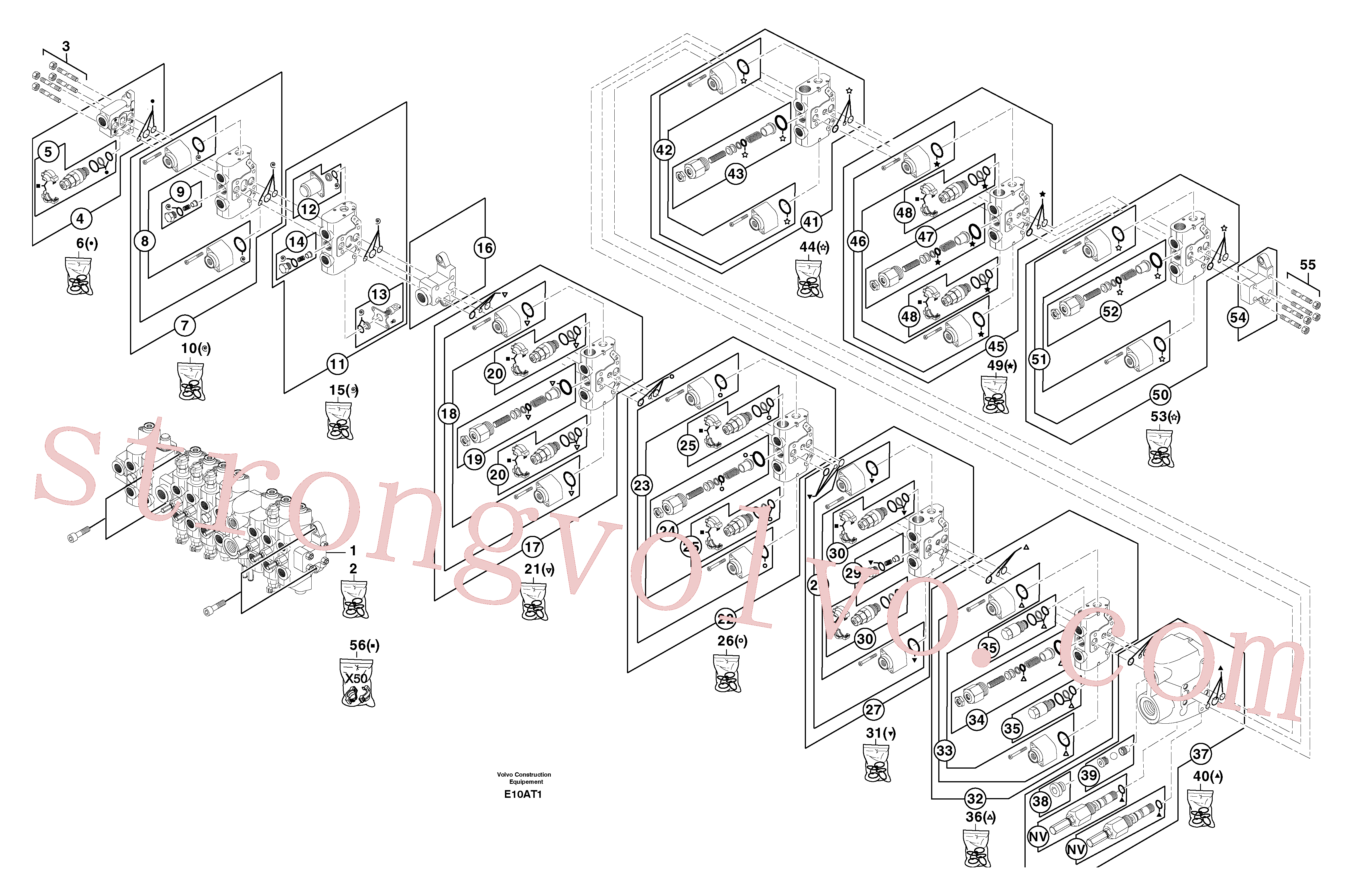 PJ7416236 Volvo(E10AT1 Montagem)