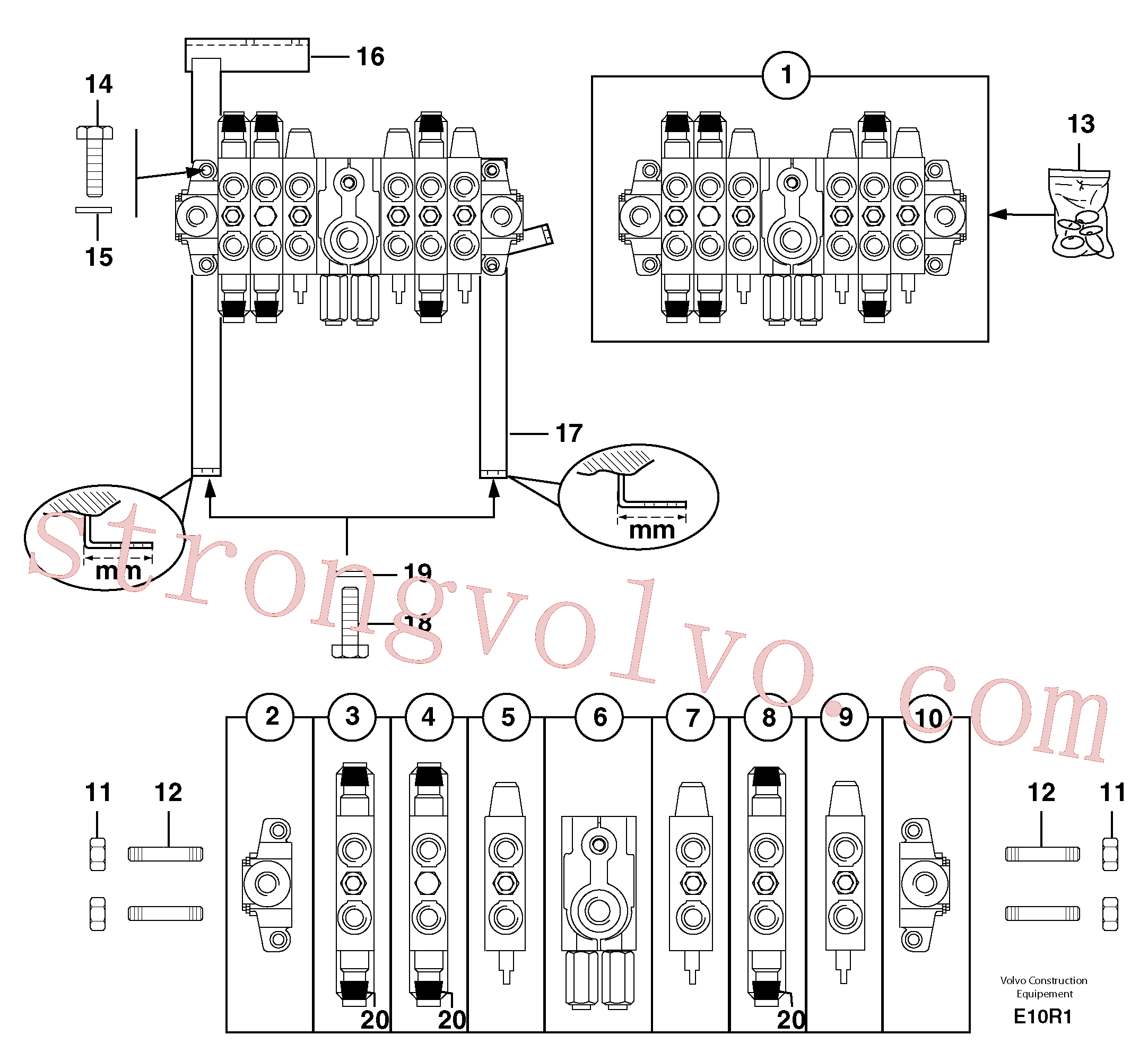 PJ7413222 Volvo(E10R1 Montagem)