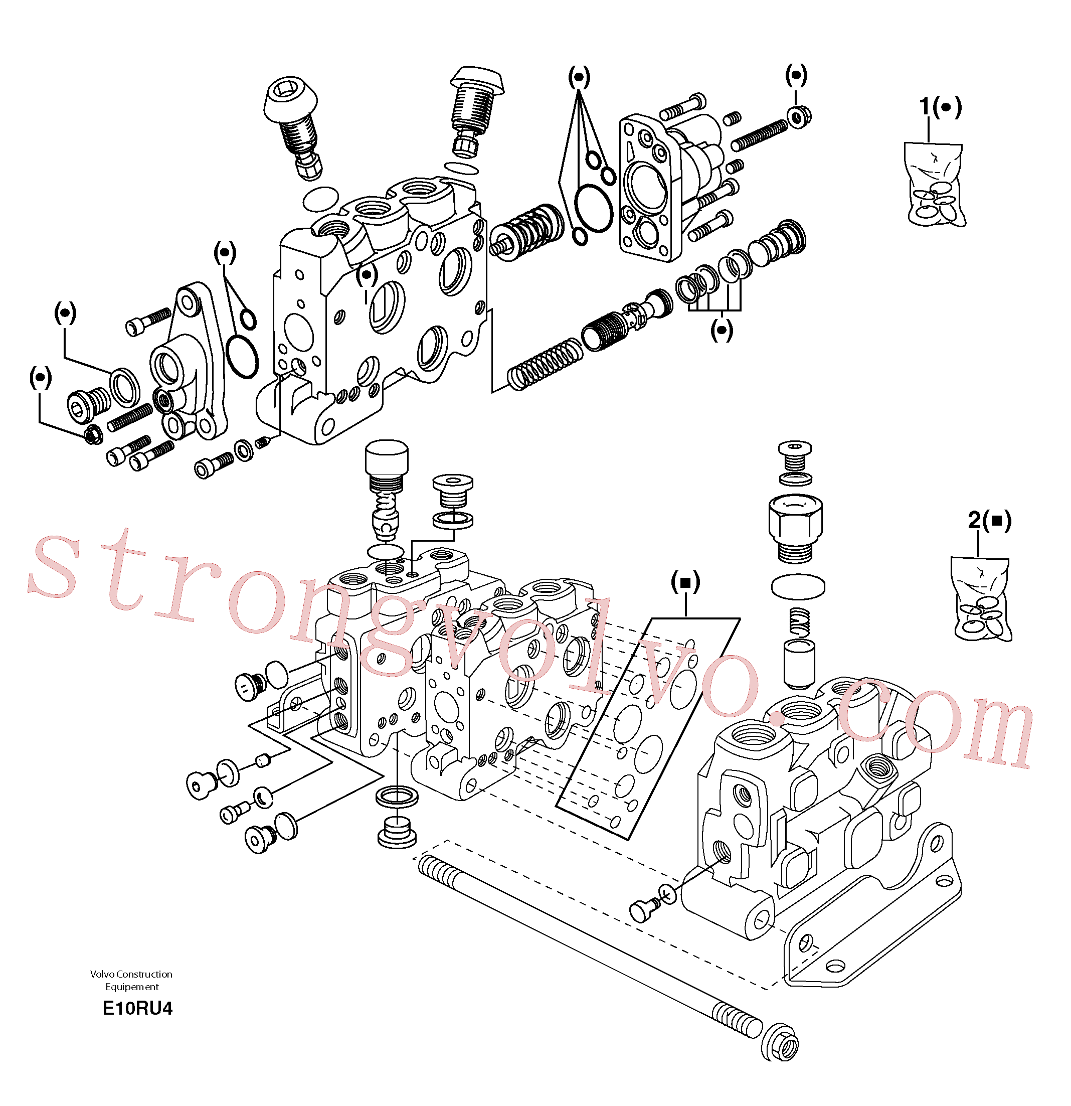 PJ7416644 Volvo(E10RU4 Montagem)