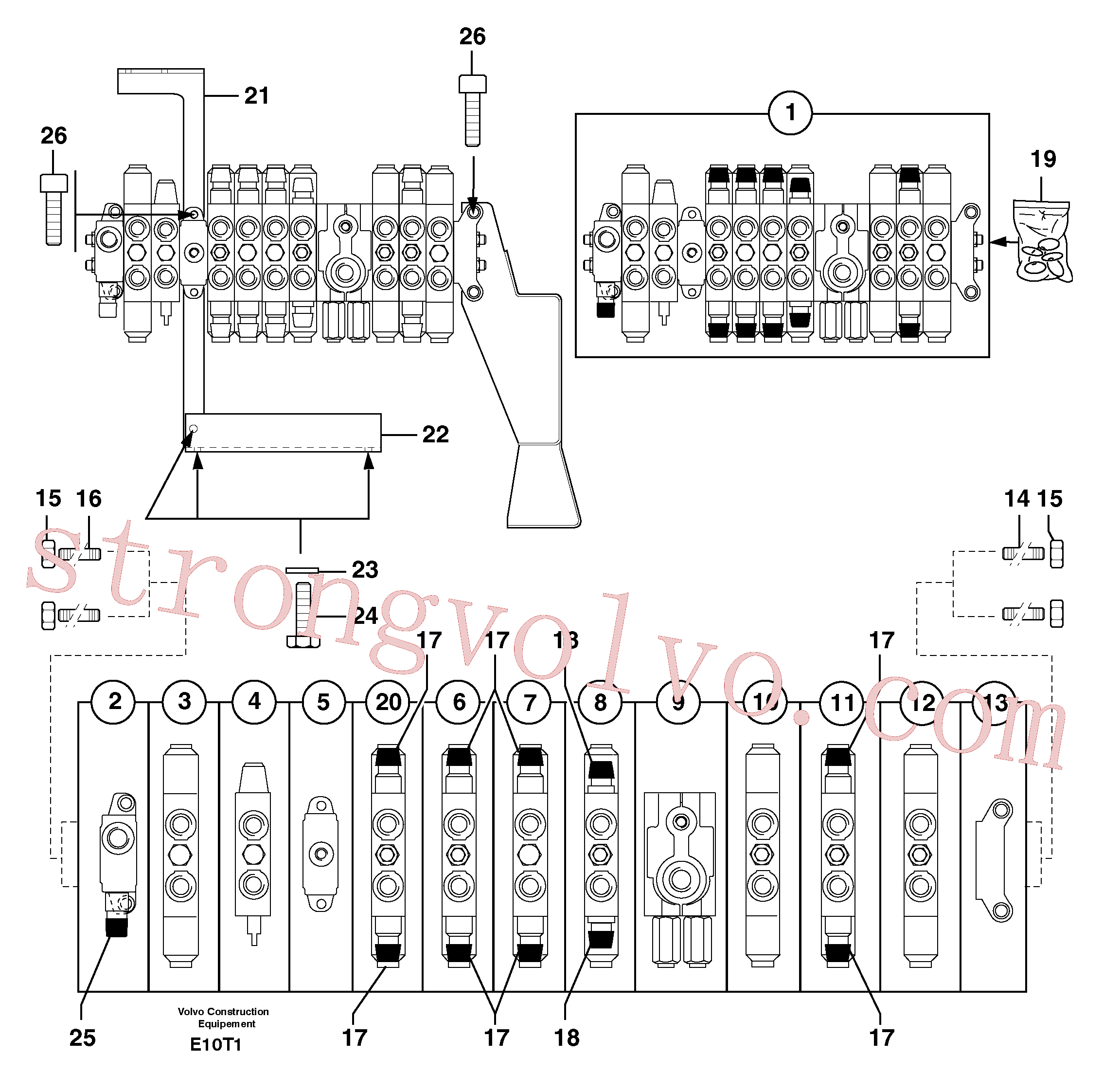PJ7416236 Volvo(E10T1 Montagem)