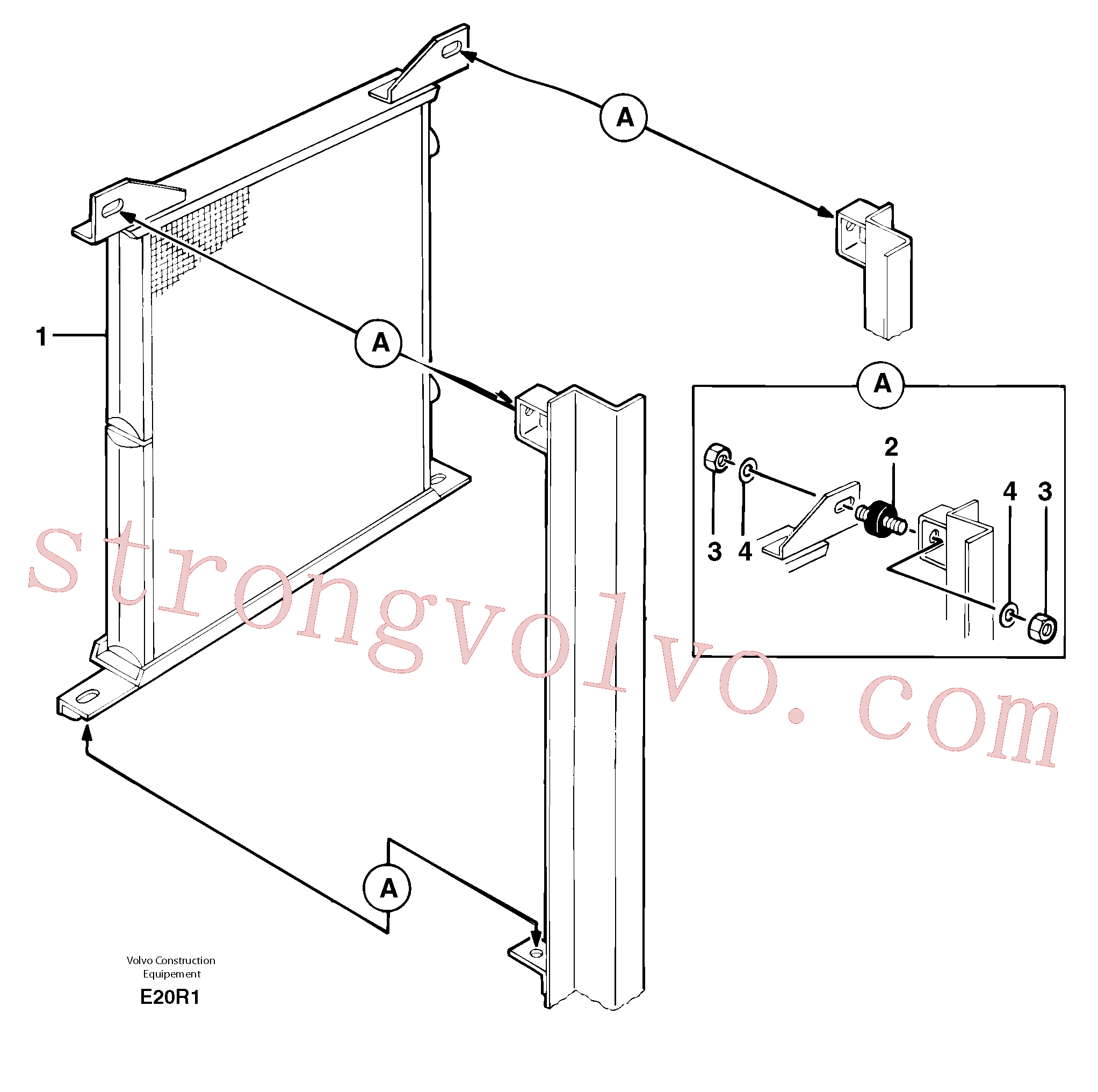 VOE11802713 Volvo Refrigerador de óleo(E20R1 Montagem)