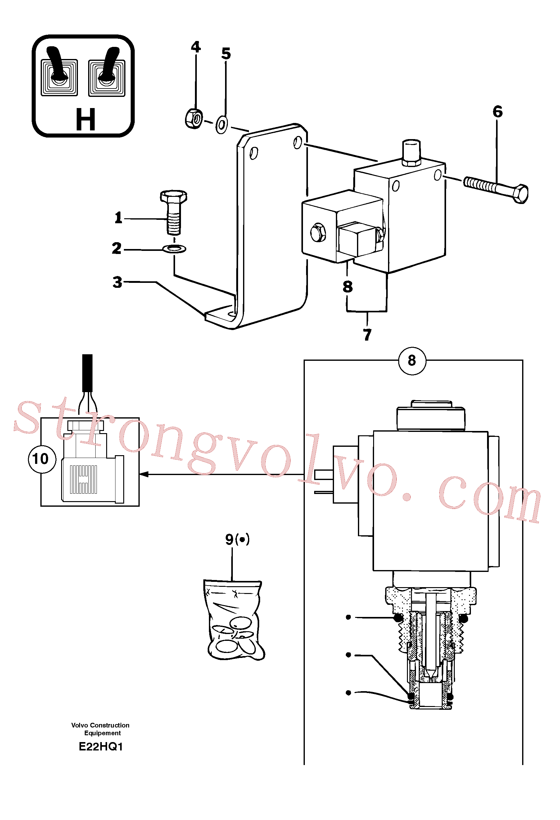 PJ4380042 Volvo(E22HQ1 Montagem)