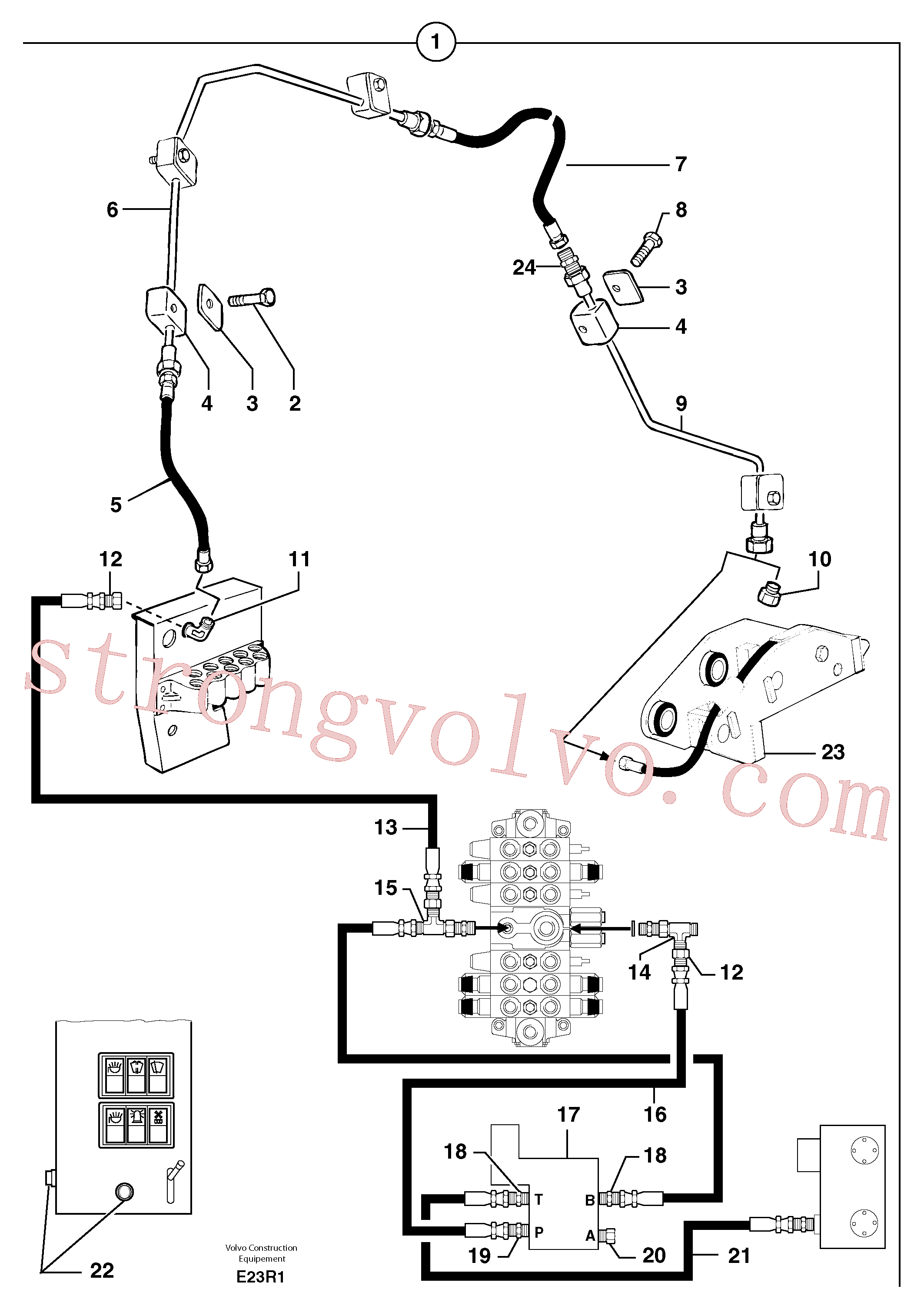 PJ4690146 Volvo(E23R1 Montagem)