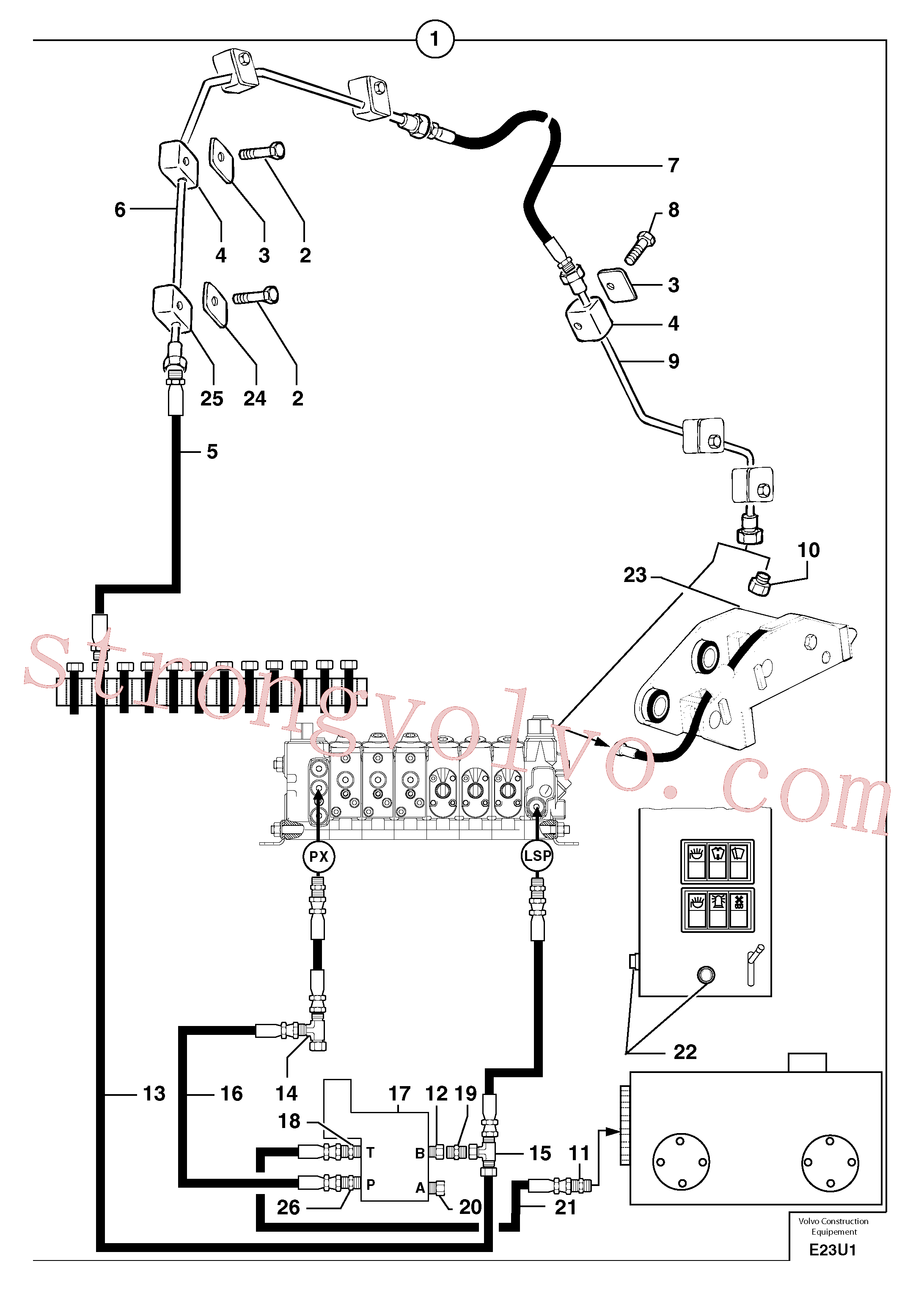 PJ4193087 Volvo(E23U1 Montagem)