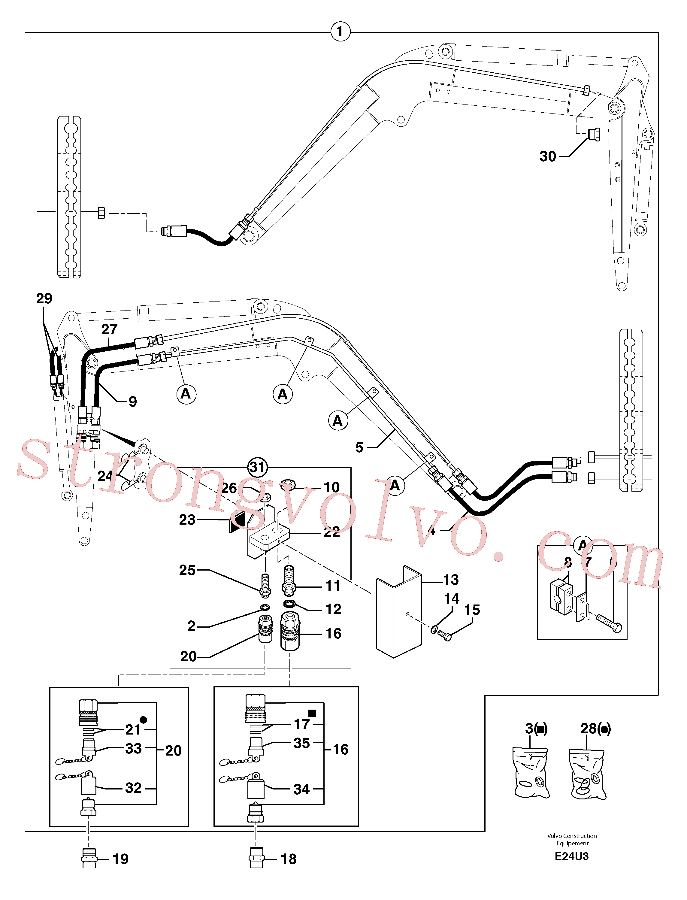 PJ7450371 Volvo(E24U3 Montagem)