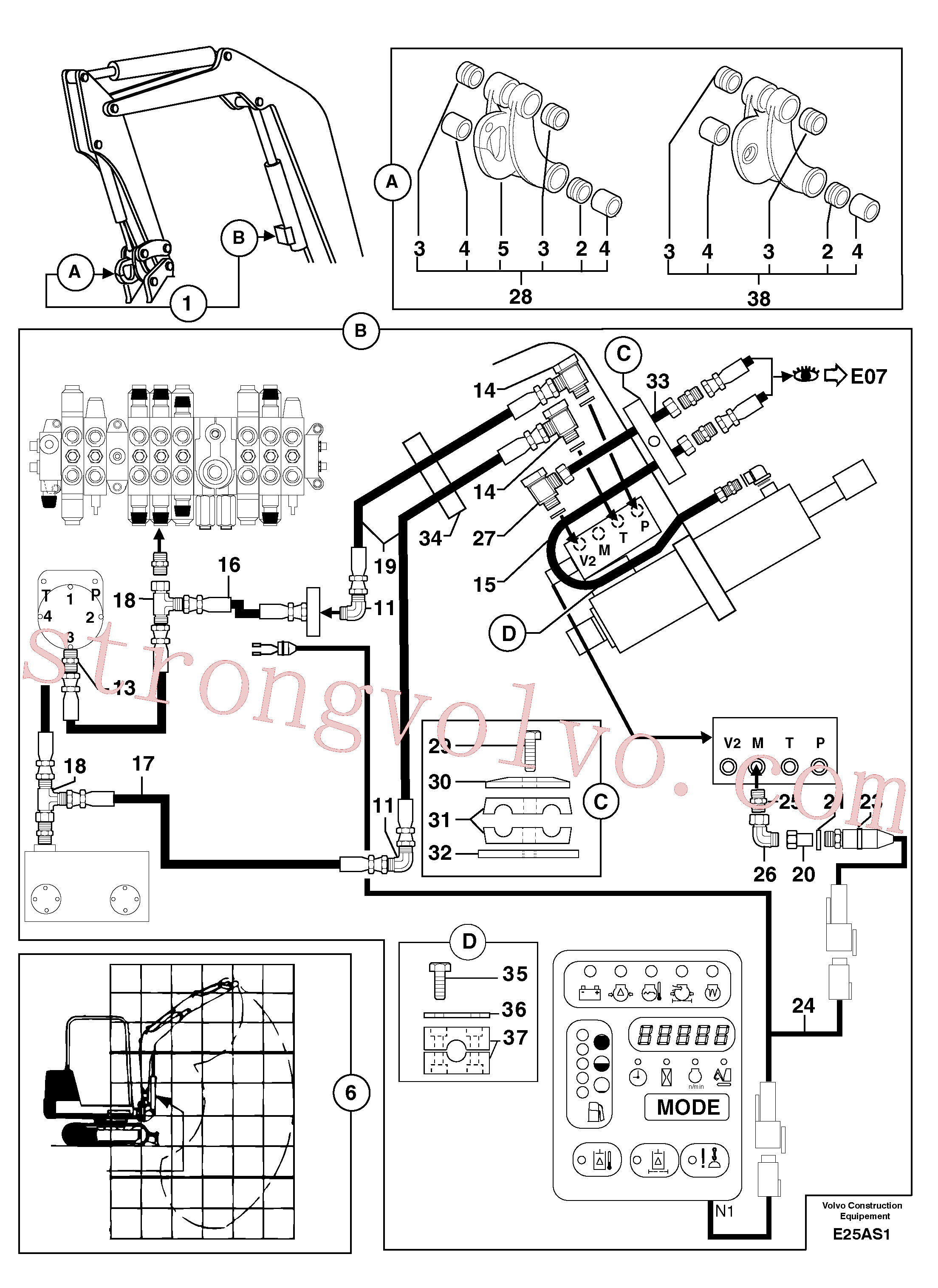 PJ4690255 Volvo(E25AS1 Montagem)