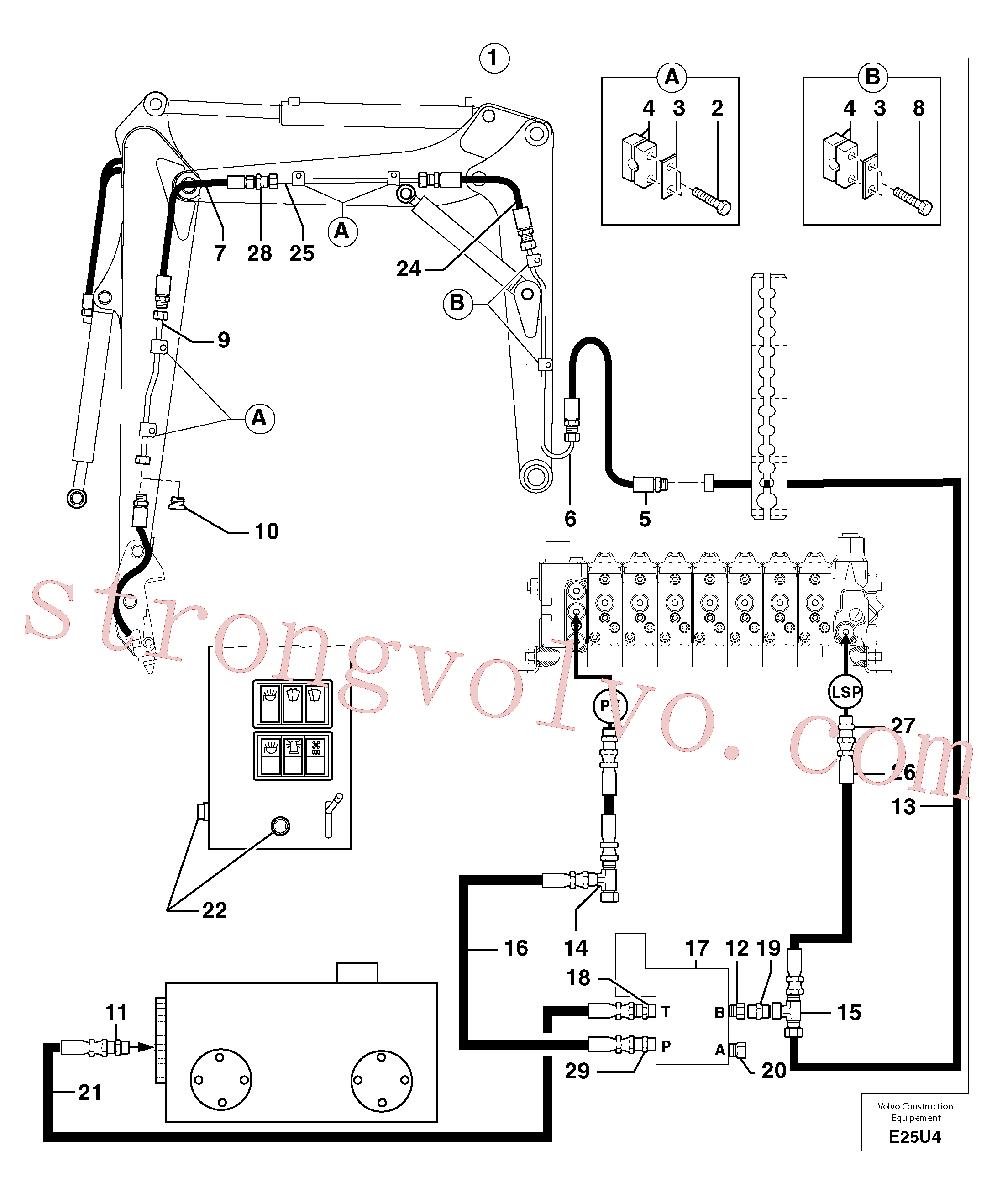 PJ4193087 Volvo(E25U4 Montagem)