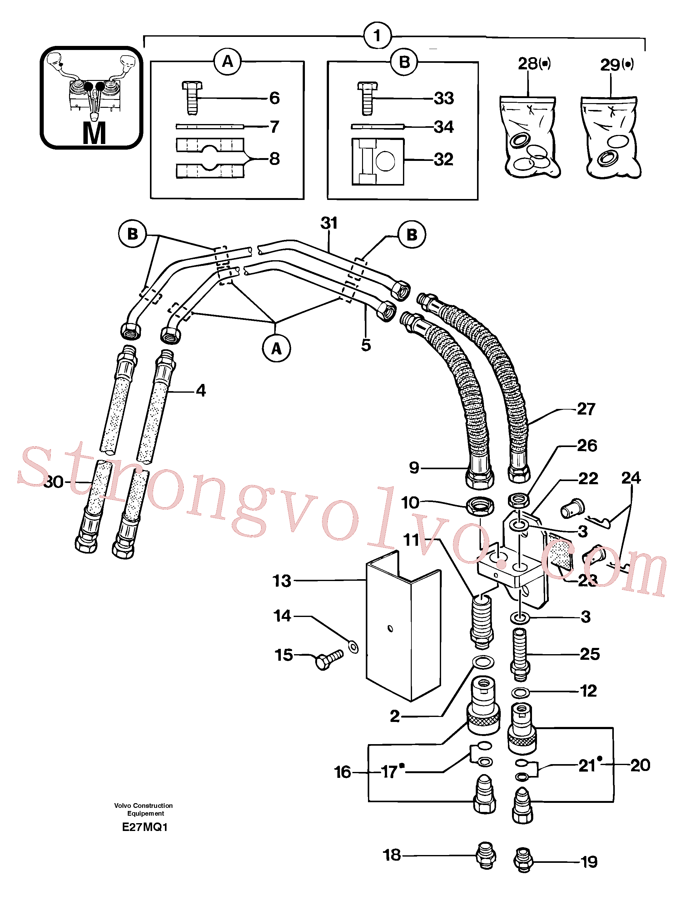 PJ4196003 Volvo(E27MQ1 Montagem)