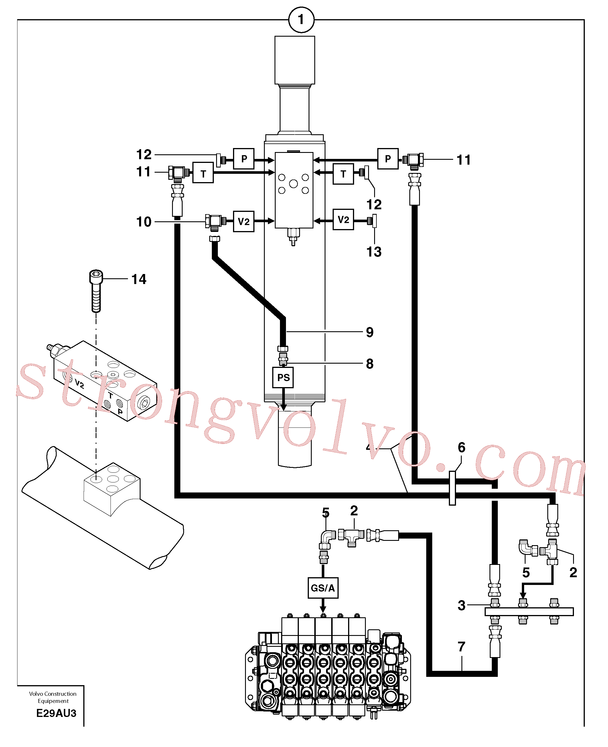 PJ4740048 Volvo(E29AU3 Montagem)