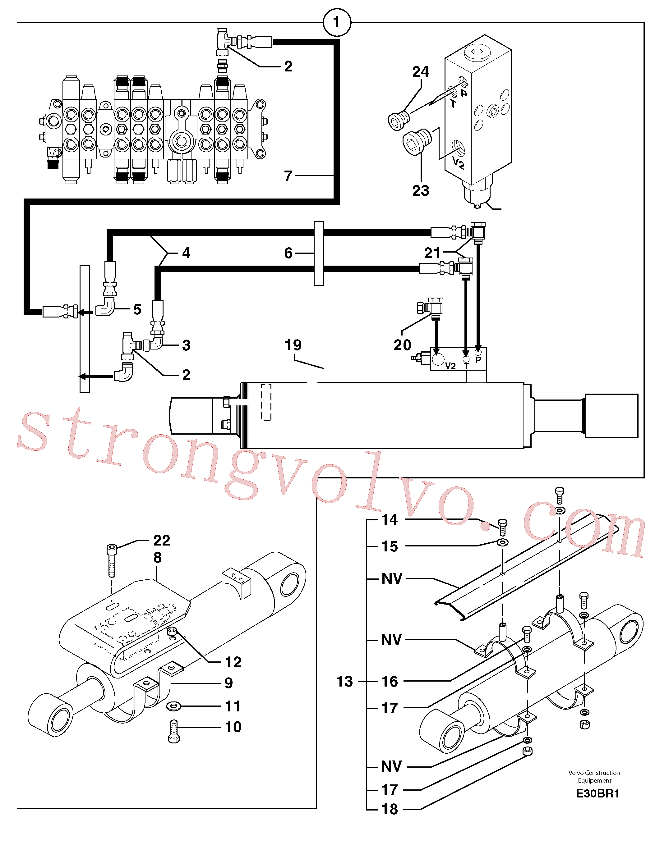 PJ4192541 Volvo(E30BR1 Montagem)