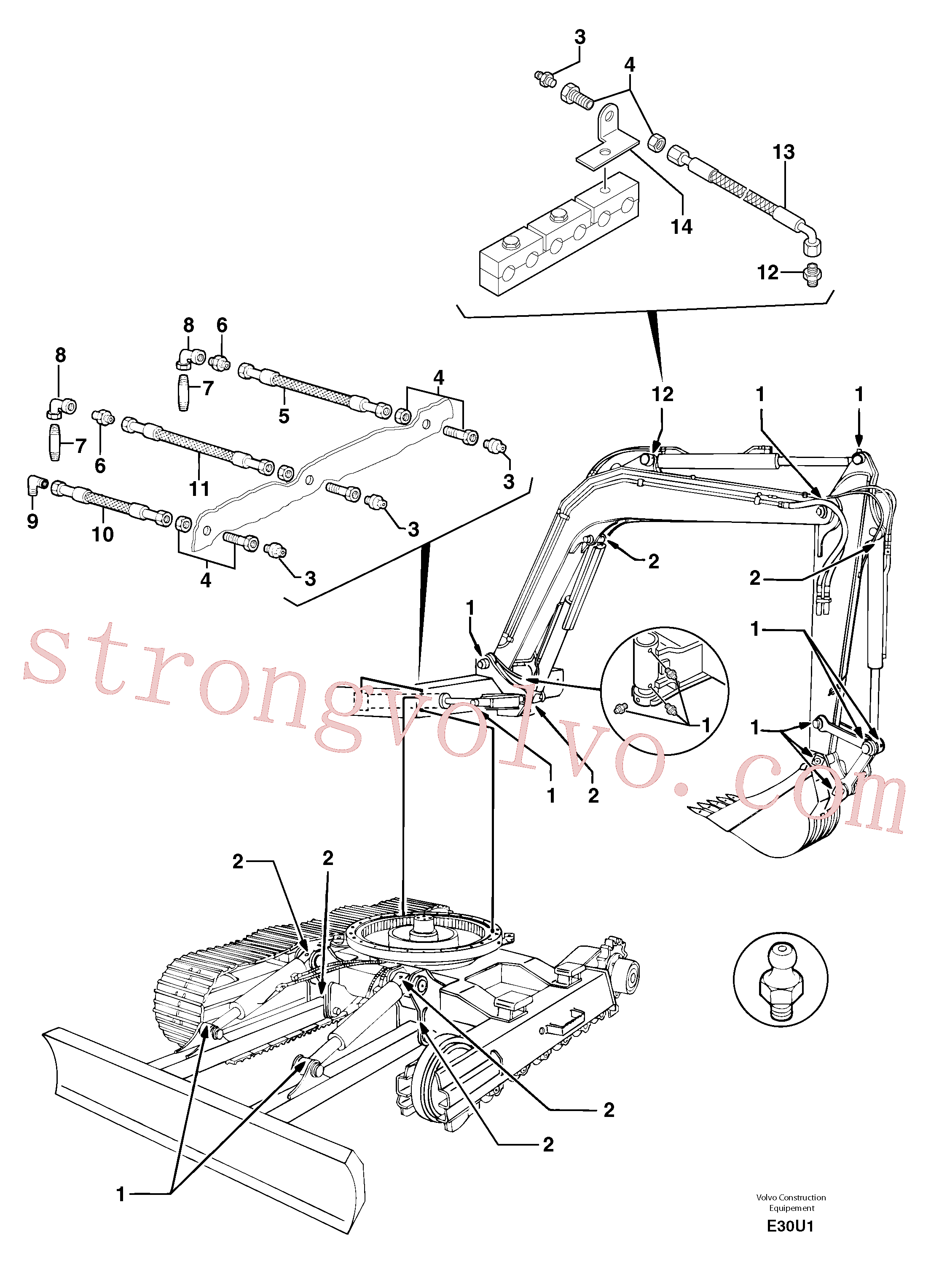 PJ5580006 Volvo(E30U1 Montagem)