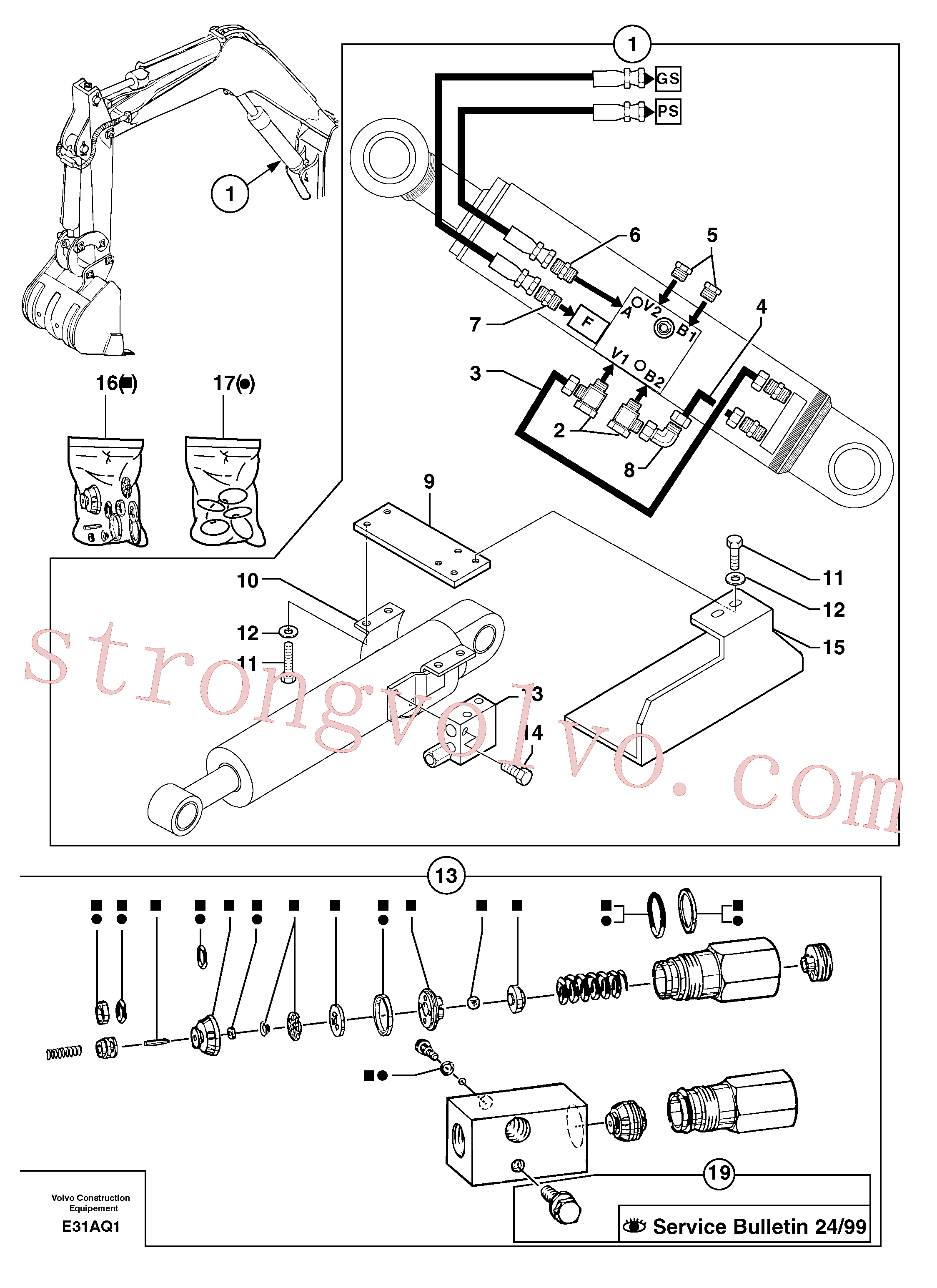 China Made PJ5040750 Apron Volvo Acessórios para escavadeira