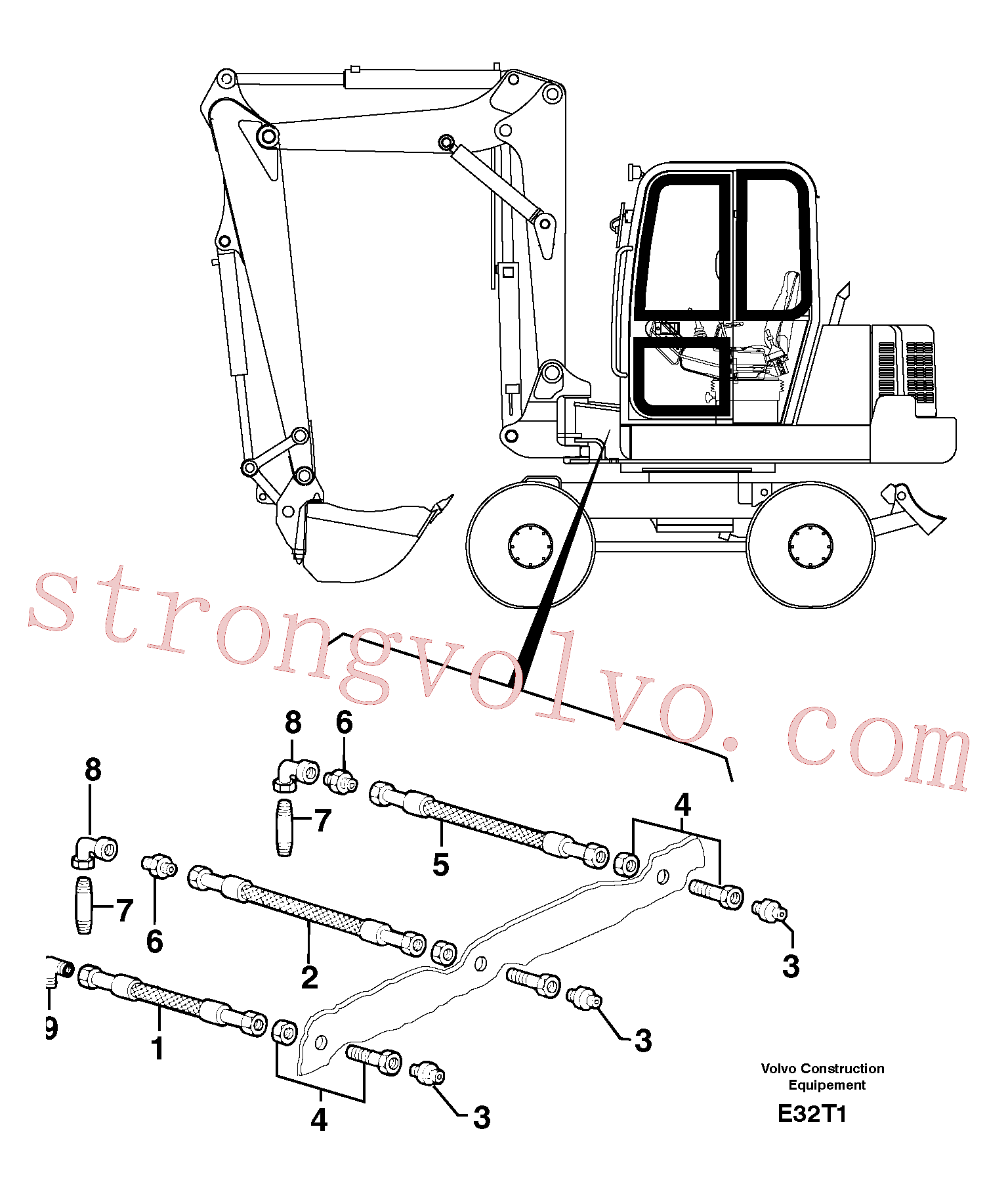 PJ4760065 Volvo(E32T1 Montagem)