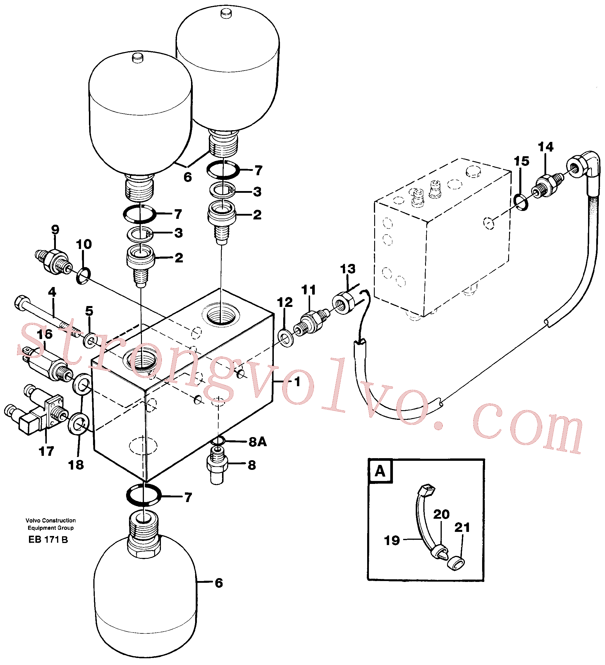 VOE4881454 Volvo(EB171B Montagem)