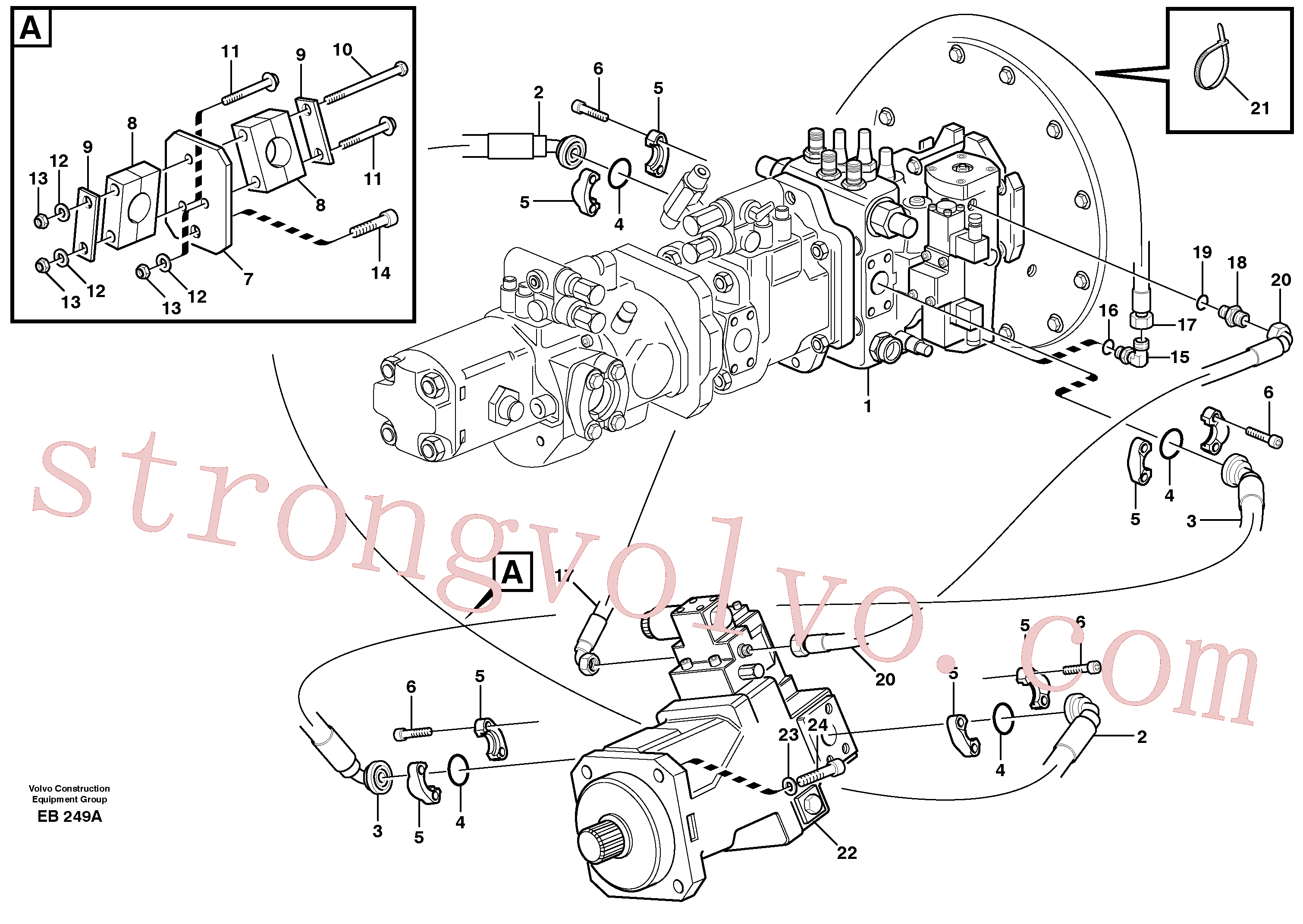 VOE959276 Volvo(EB249A Montagem)