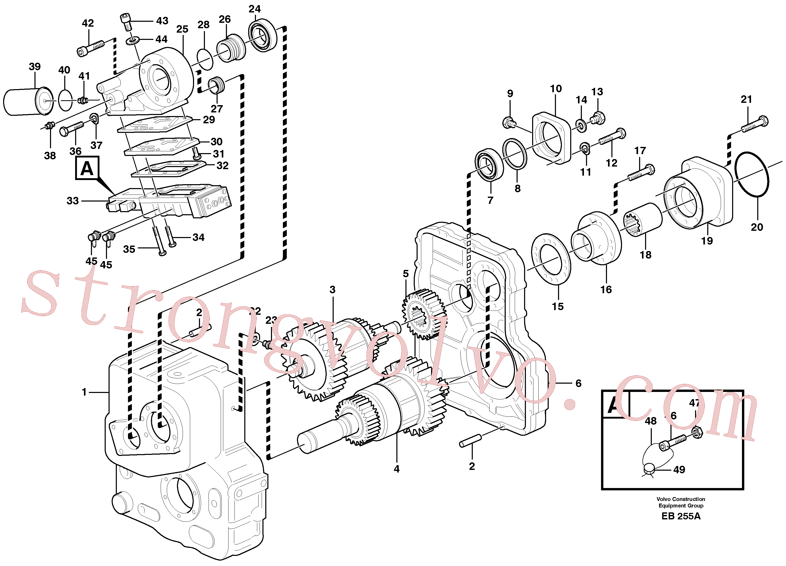 VOE1507304 Volvo(EB255A Montagem)
