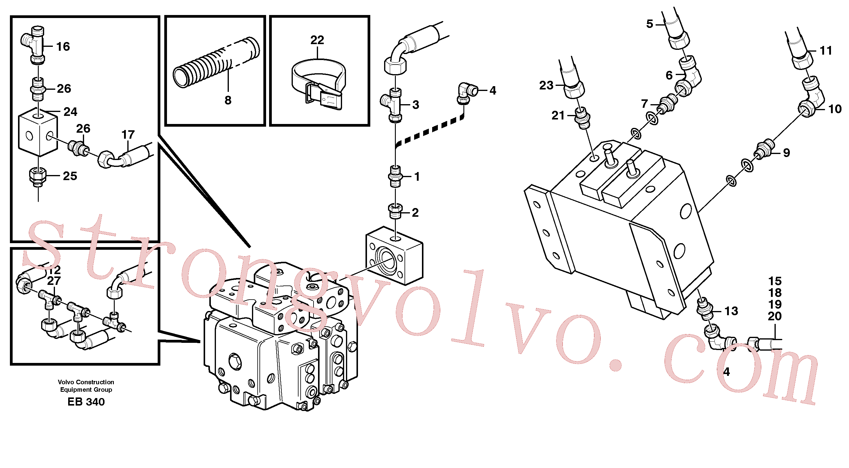 VOE4880647 Volvo(EB340 Montagem)