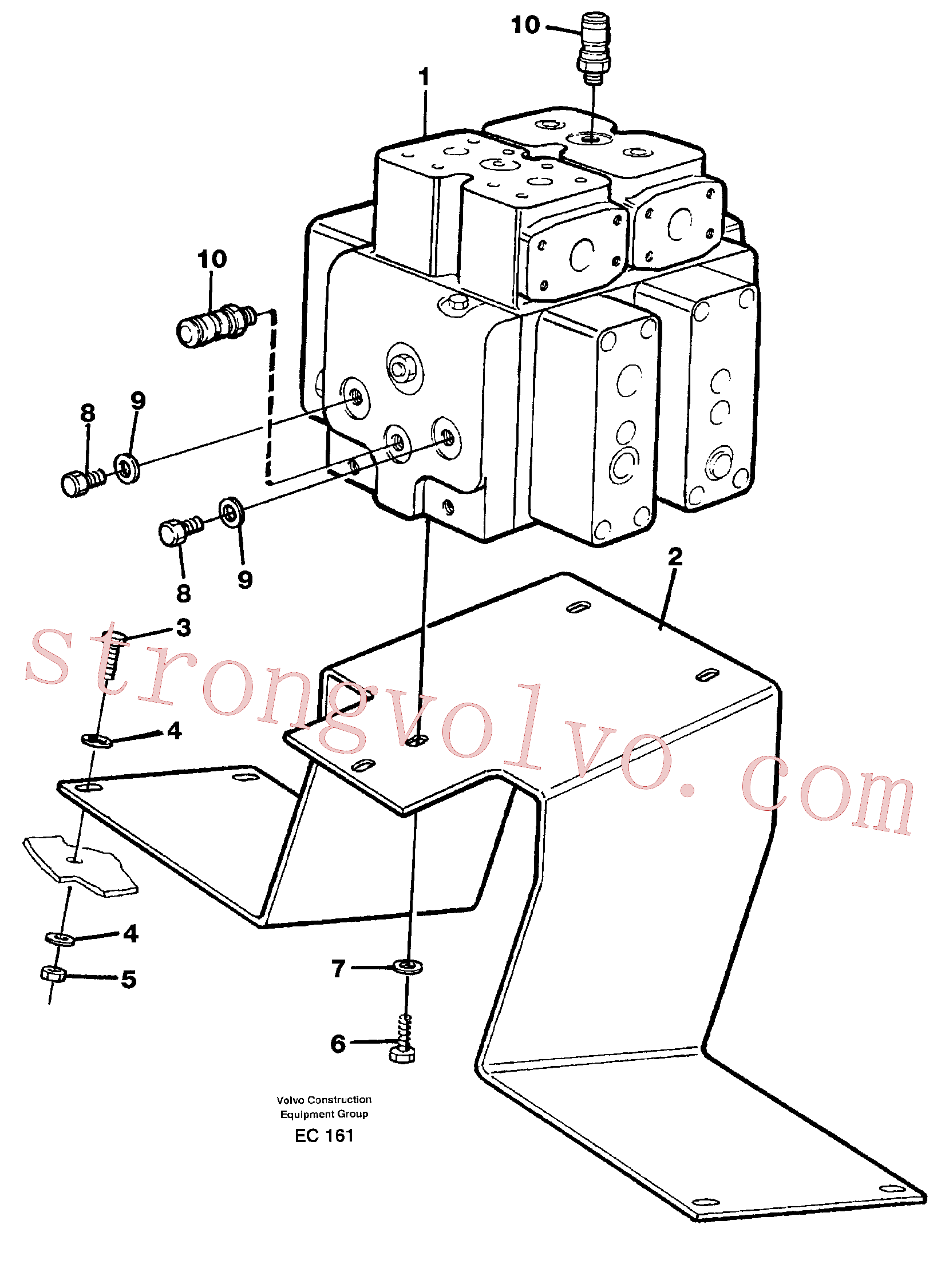 VOE13960213 Volvo(EC161 Montagem)