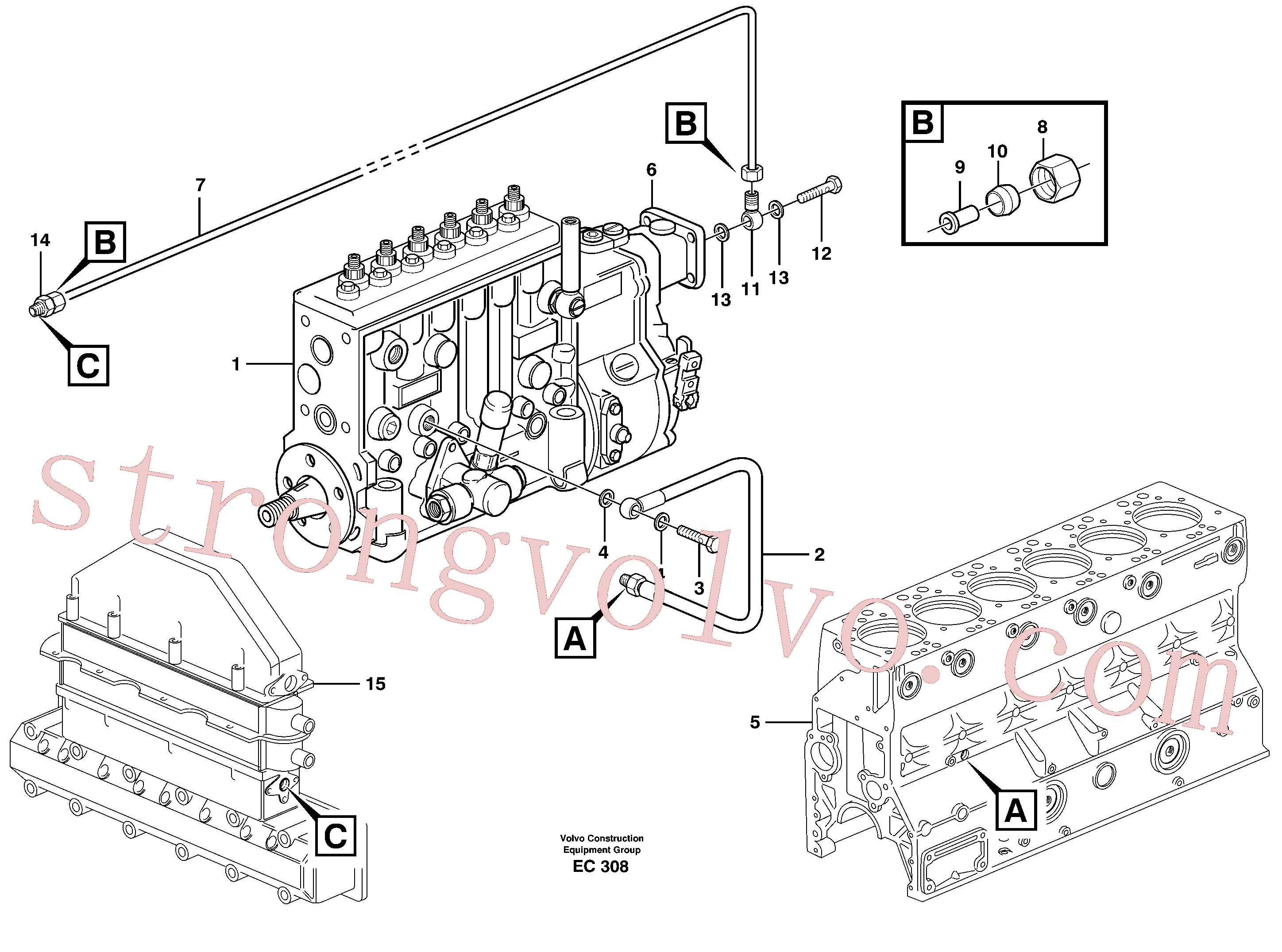 VOE954378 Volvo(EC308 Montagem)