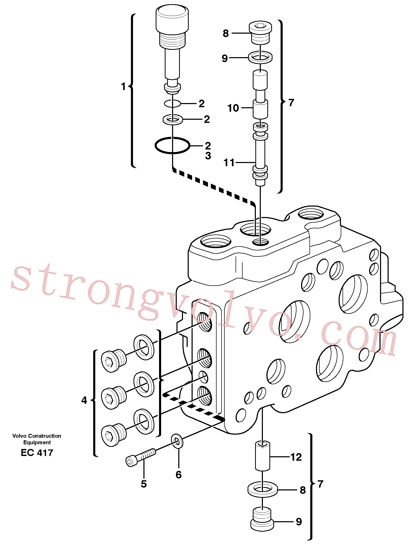 VOE11999447 Volvo(EC417 Montagem)