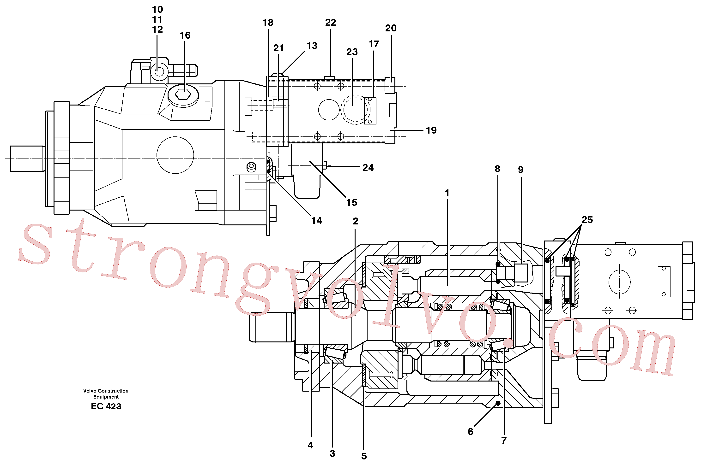 VOE11704807 Volvo(EC423 Montagem)