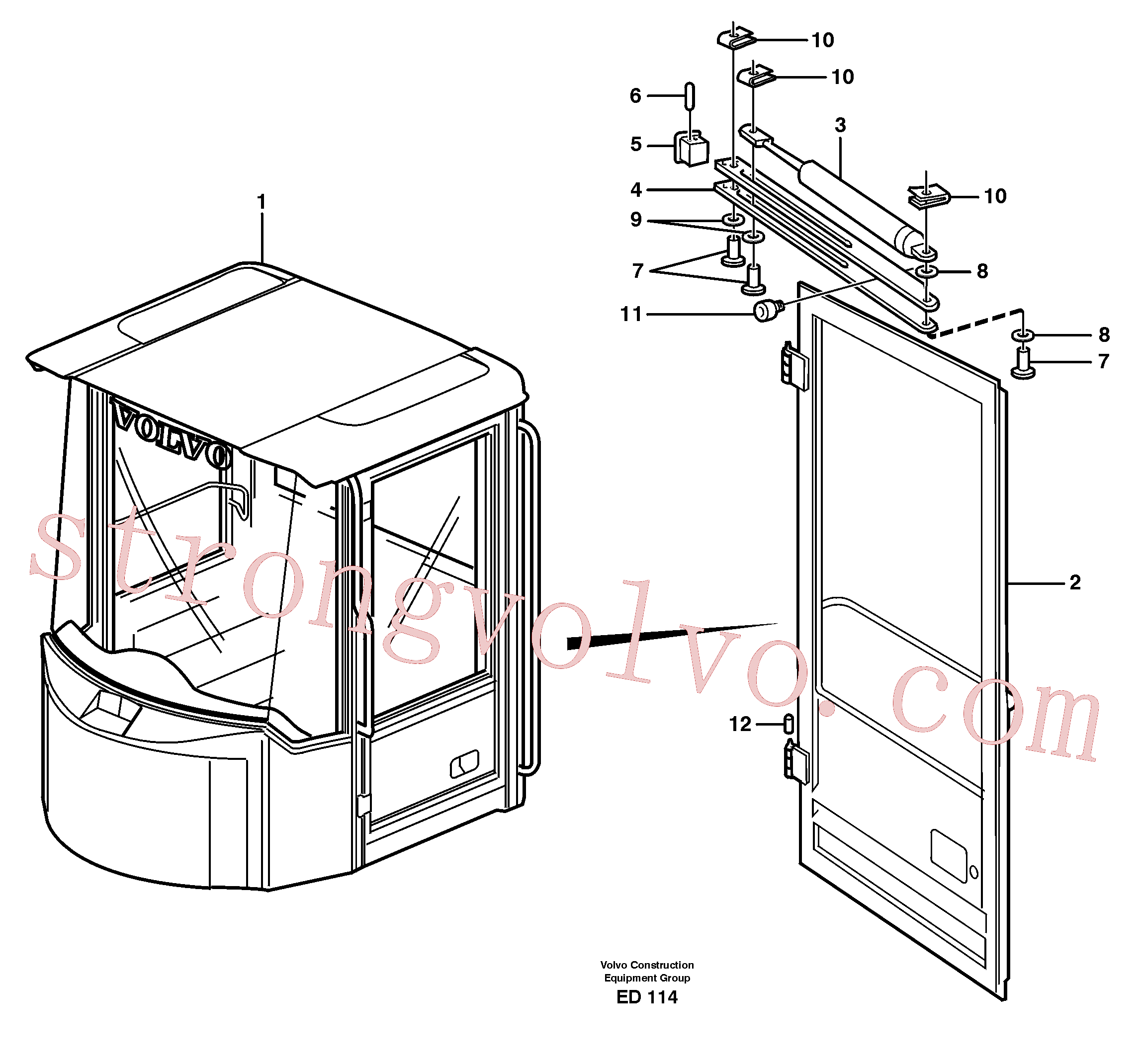 Volvo Montagem VOE947757 Arruela Acessórios