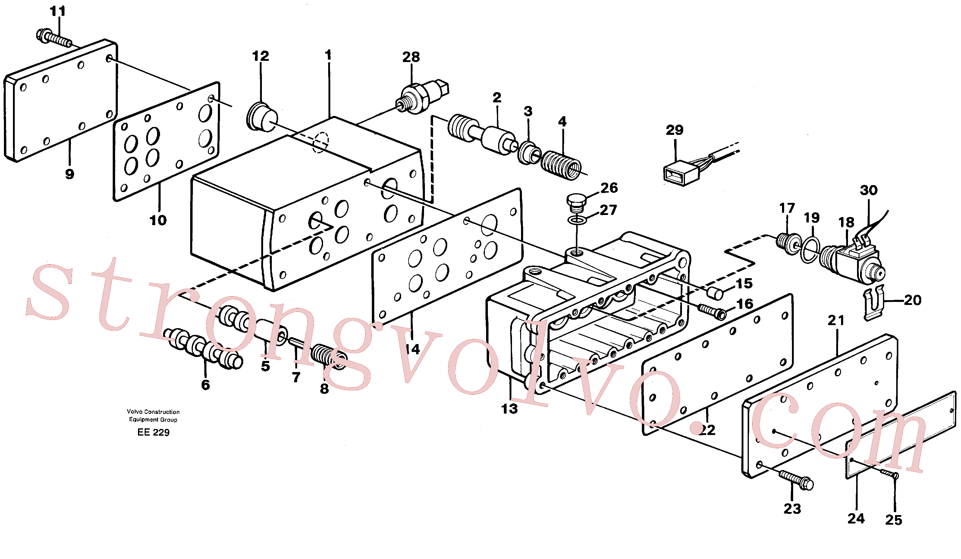 VOE951968 Volvo(EE229 Montagem)