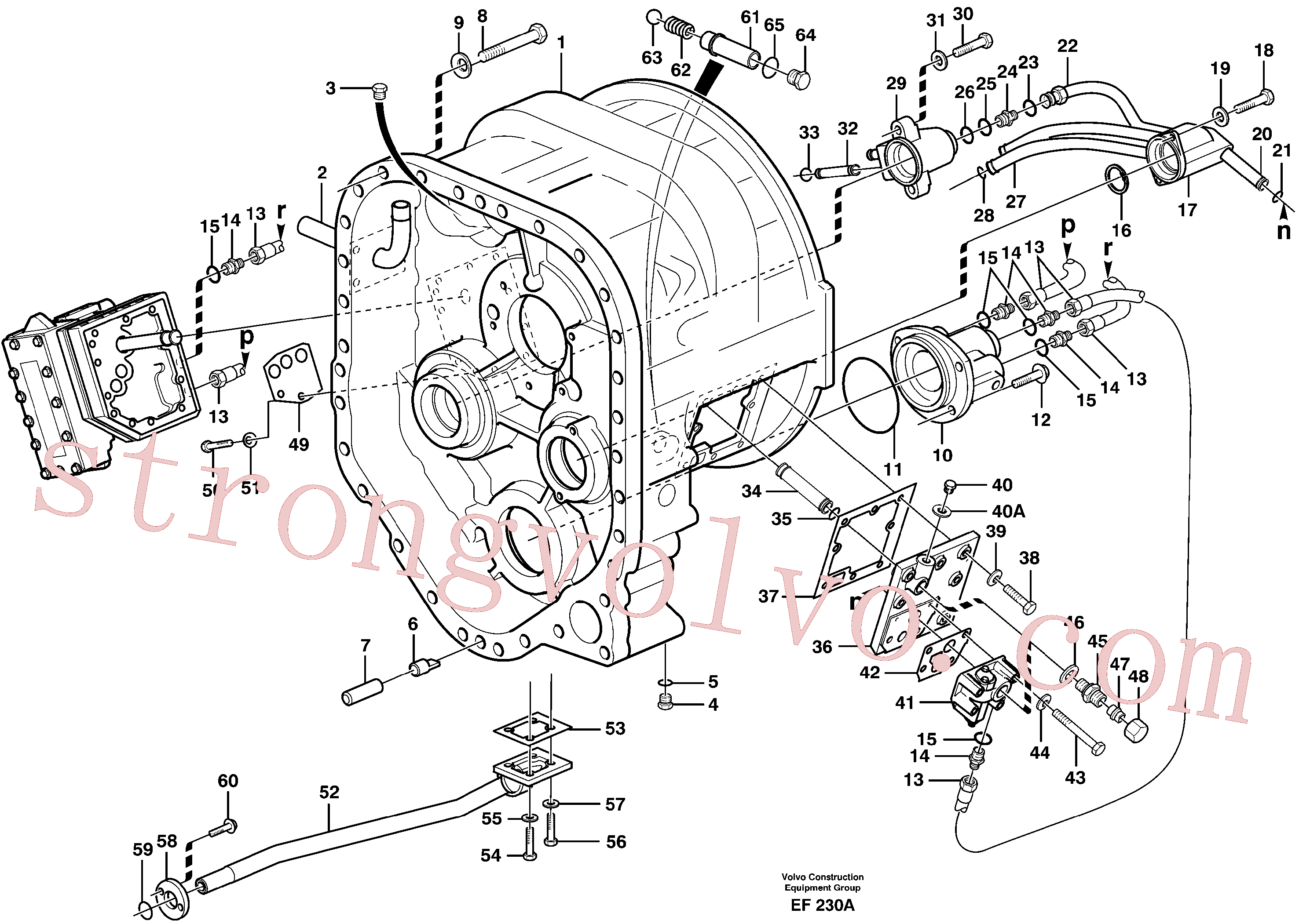 VOE14014596 Volvo(EF230A Montagem)