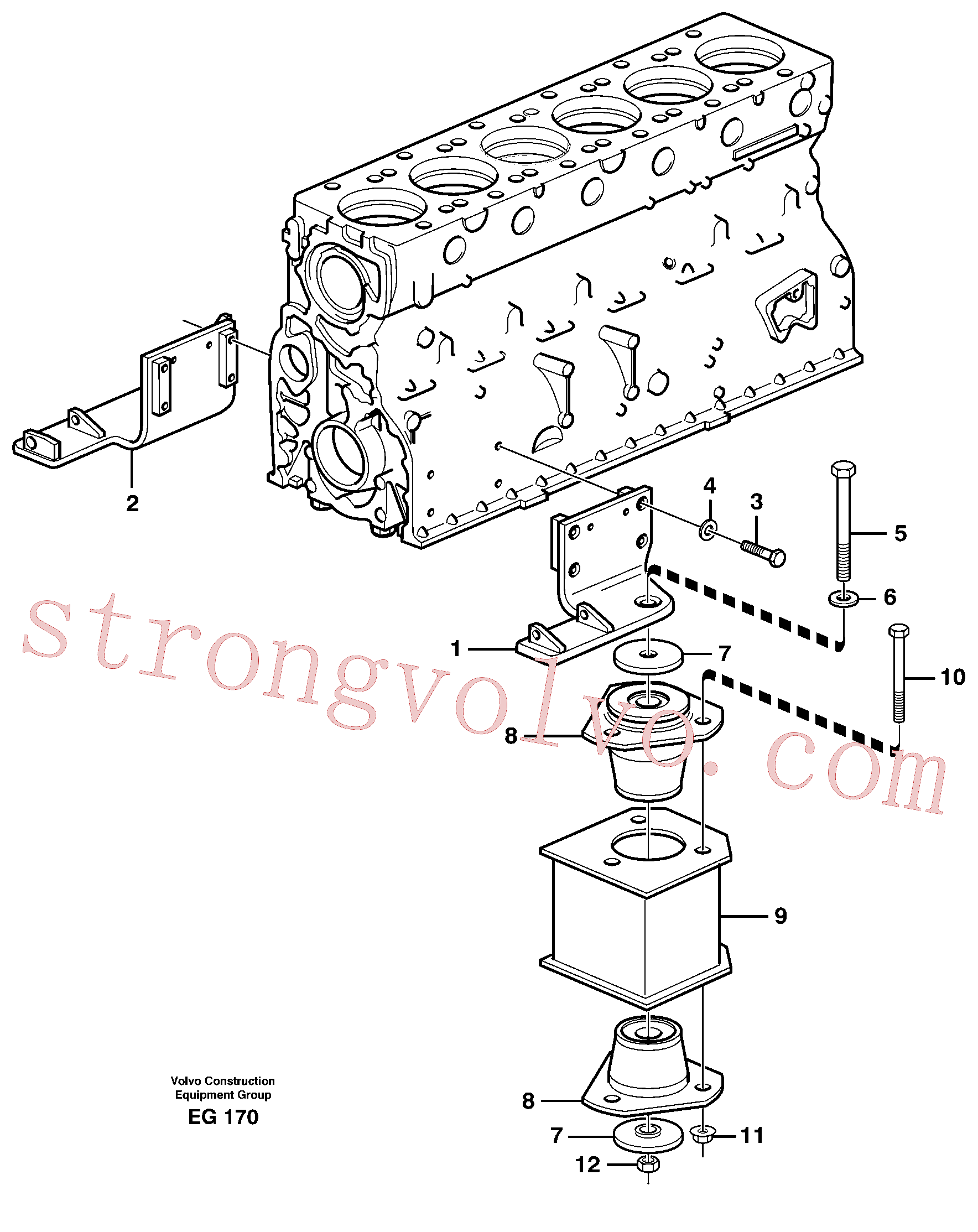 SA9211-14000 Volvo(EG170 Montagem)