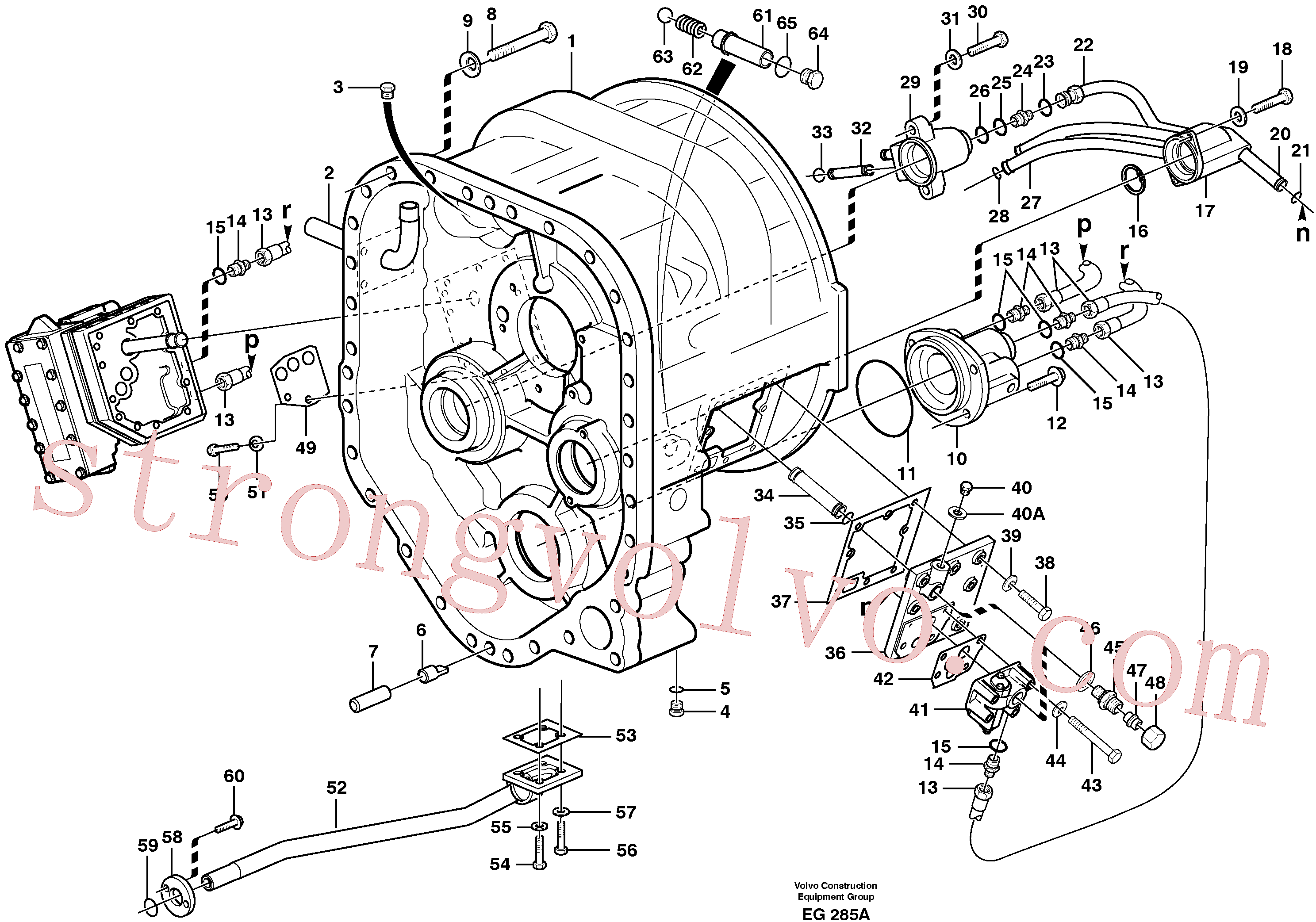 VOE955359 Volvo(EG285A Montagem)