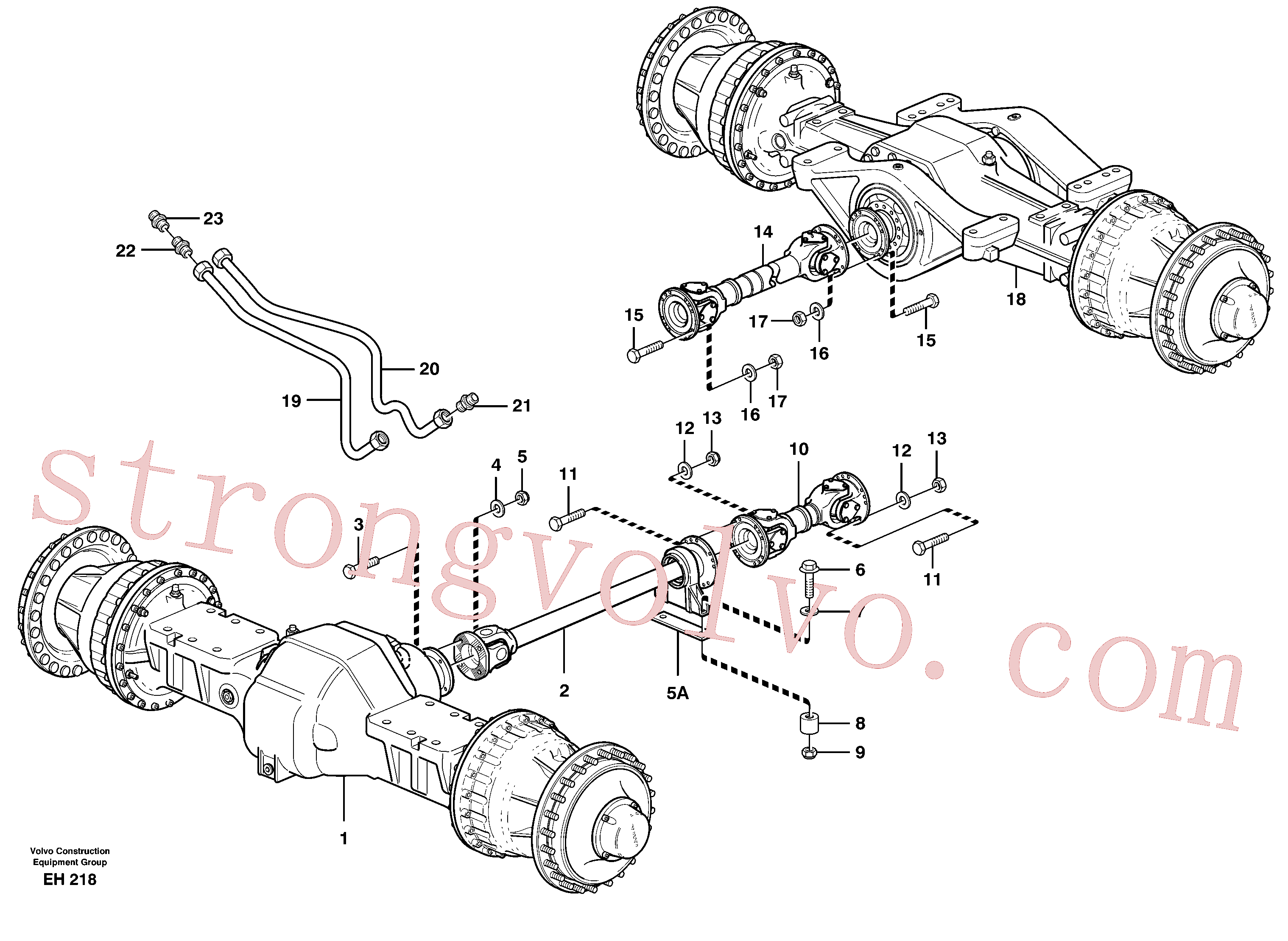 VOE11027493 Mangueira Inscreva-se para Volvo Acessórios para escavadeira