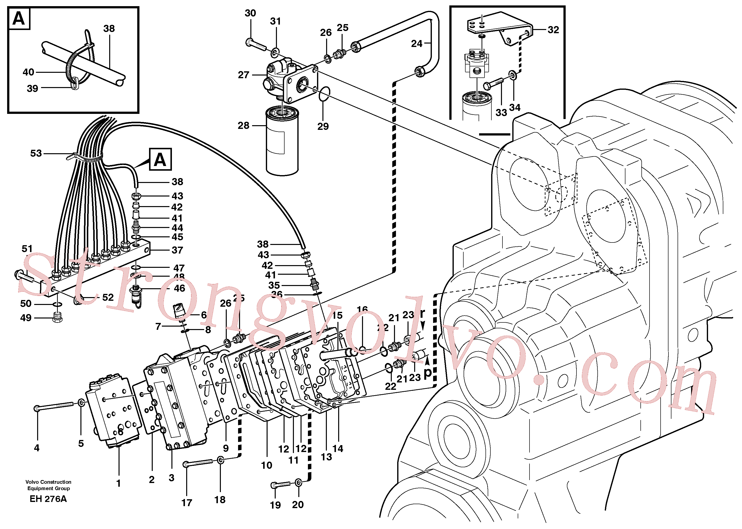 VOE945355 Volvo(EH276A Montagem)