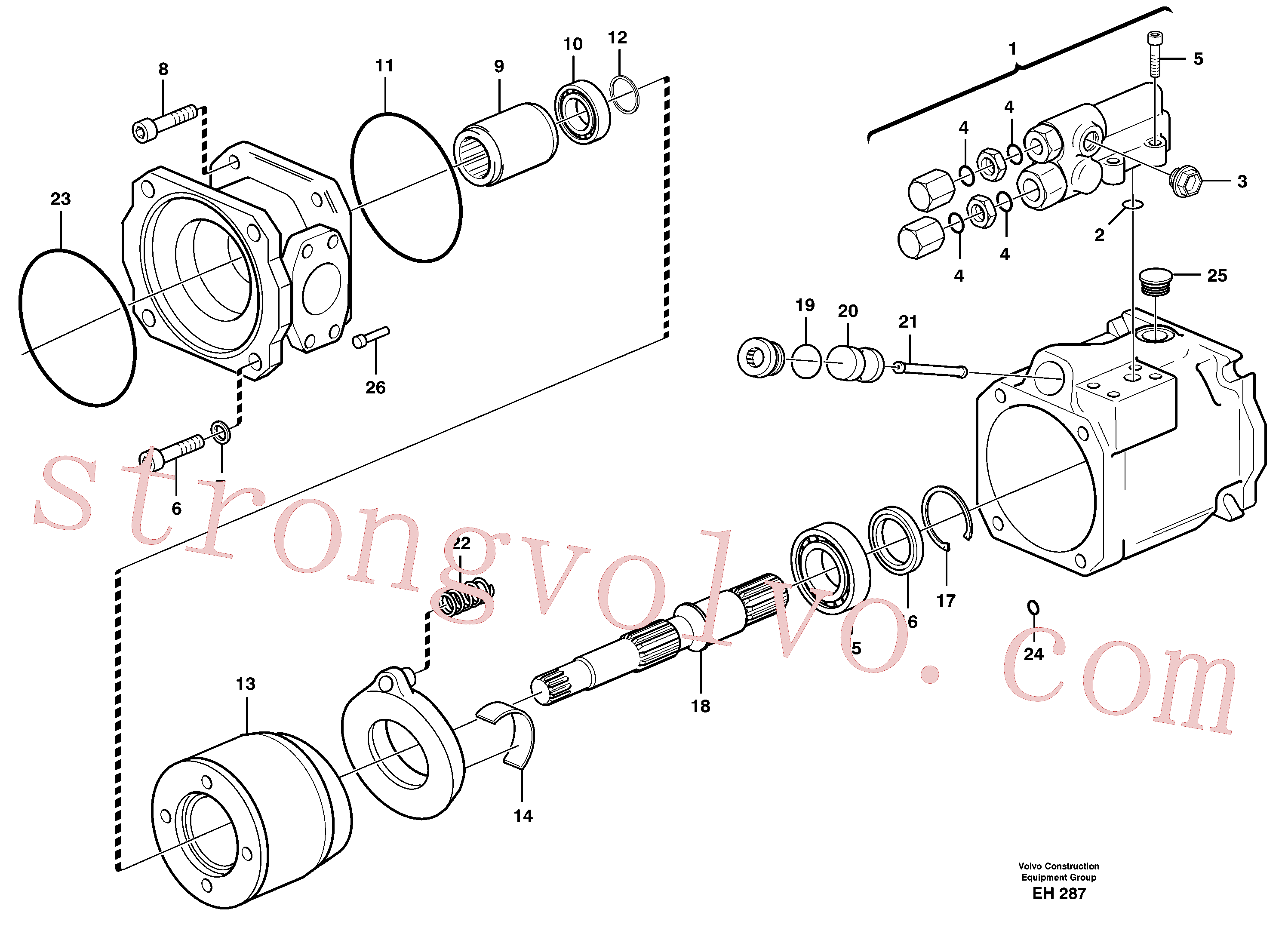 PJ7415153 Volvo(EH287 Montagem)