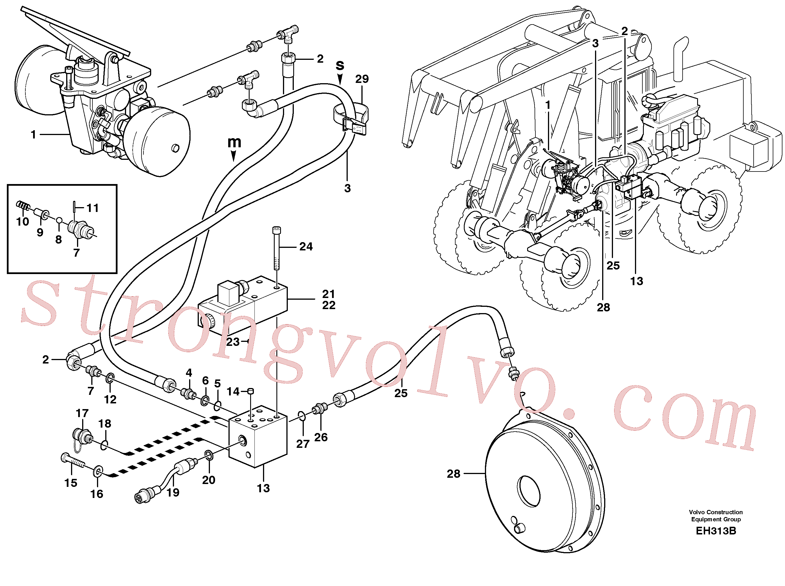 VOE976928 Volvo(EH313B Montagem)