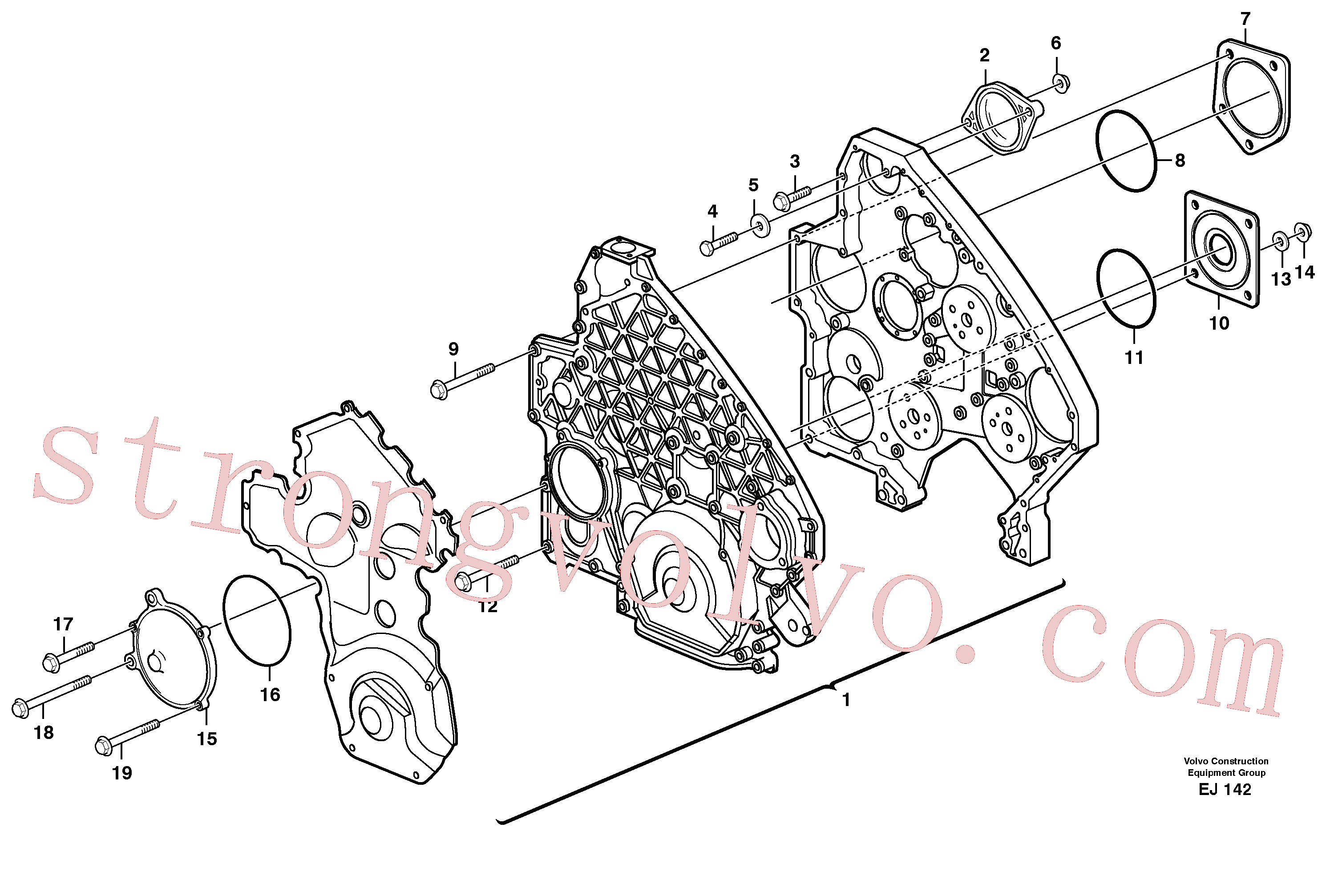 VOE997955 Volvo(EJ142 Montagem)