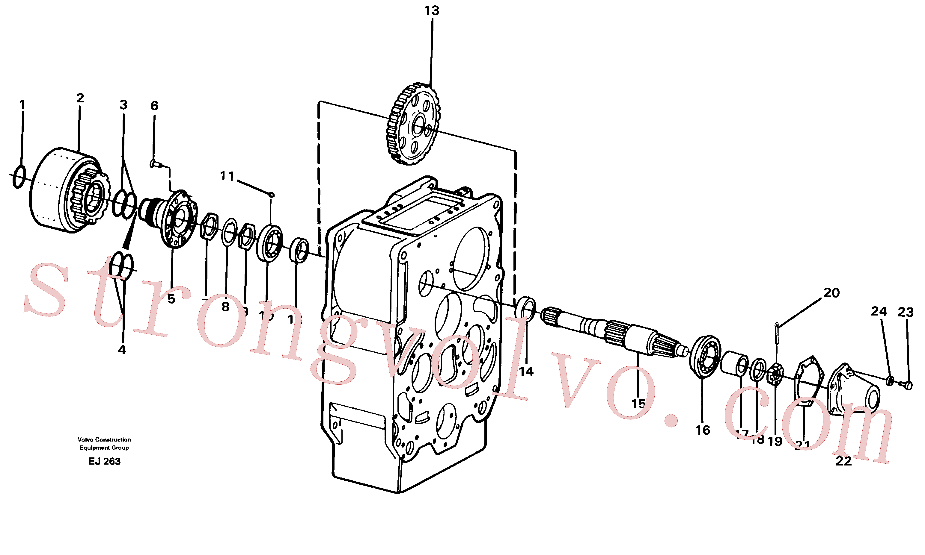 VOE13801348 Volvo(EJ263 Montagem)