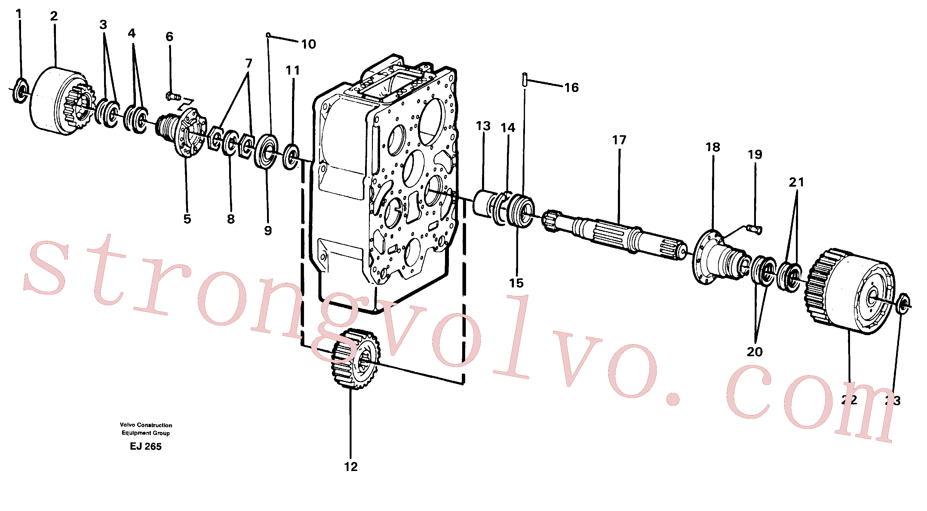 VOE13801348 Volvo(EJ265 Montagem)