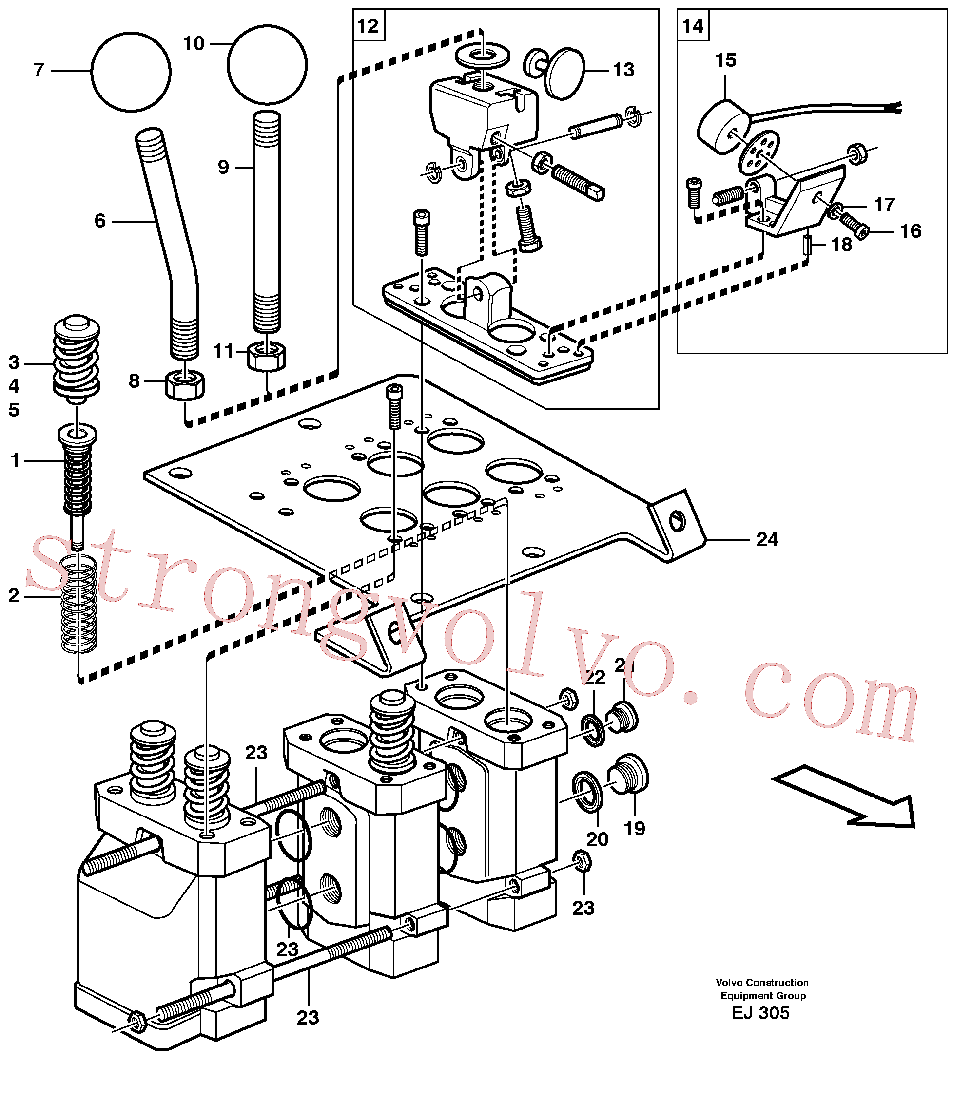 RM96747563 Volvo(EJ305 Montagem)