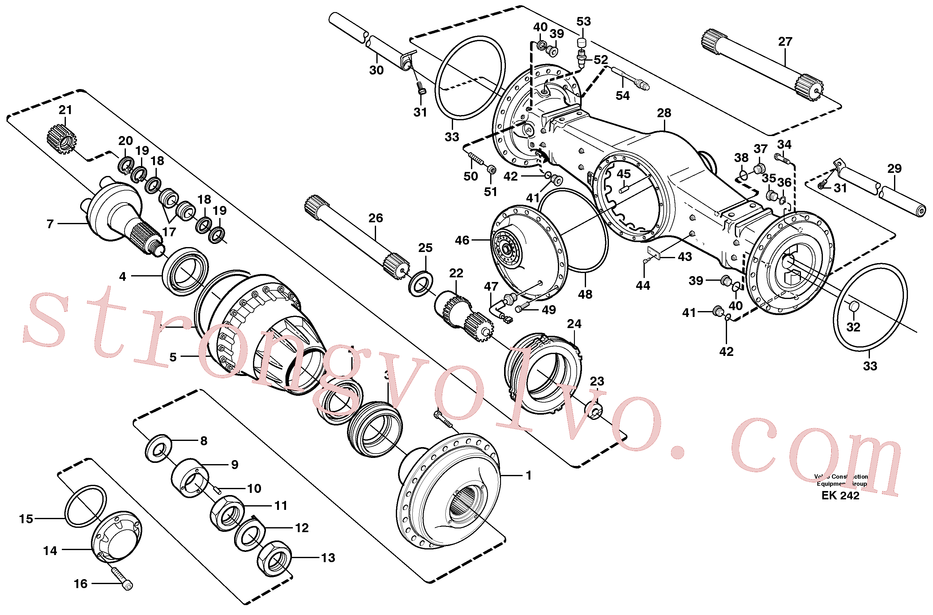 Volvo Acessórios para escavadeira VOE11419485 Sensor de temperatura Acessórios