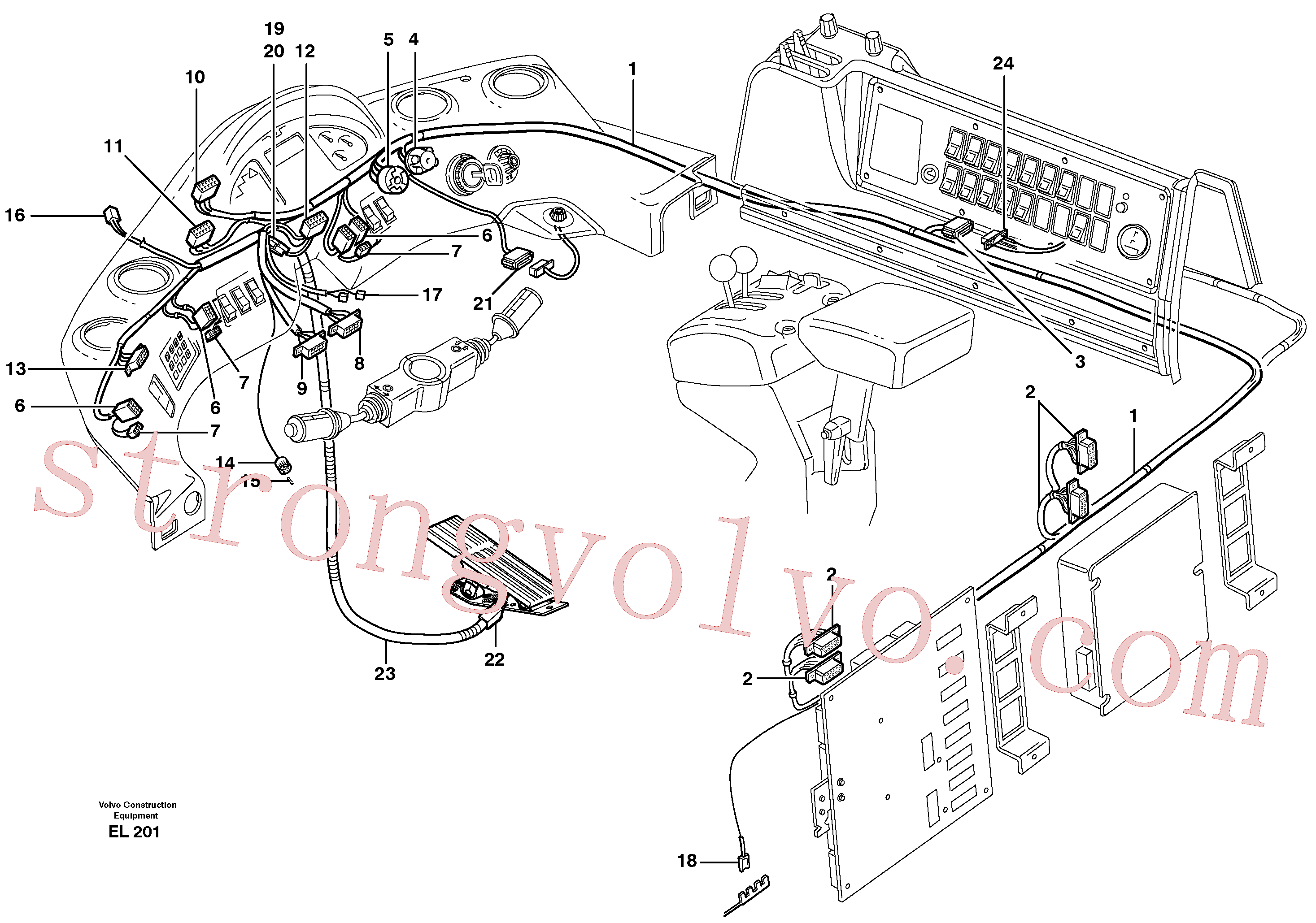 VOE1580973 Volvo(EL201 Montagem)