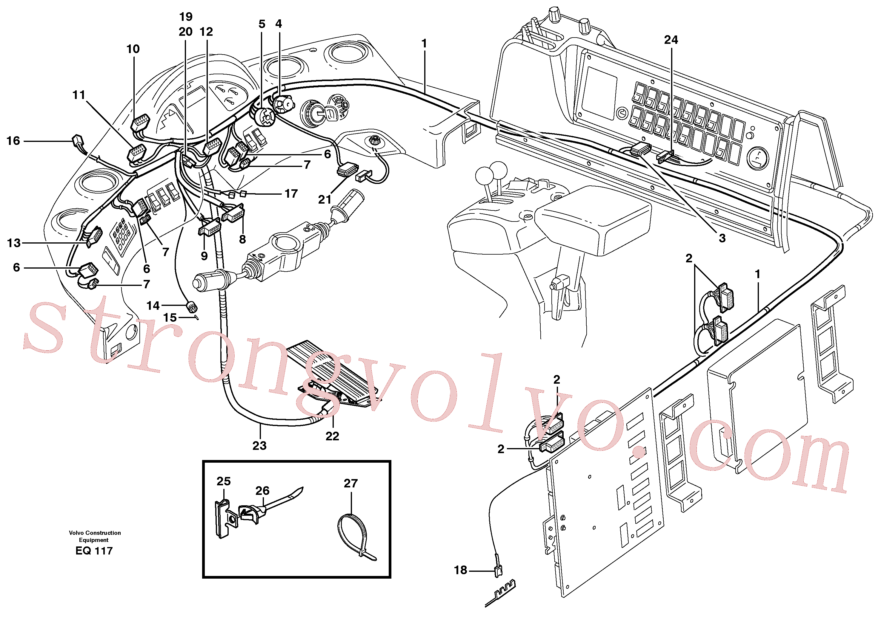VOE1580973 Volvo(EQ117 Montagem)