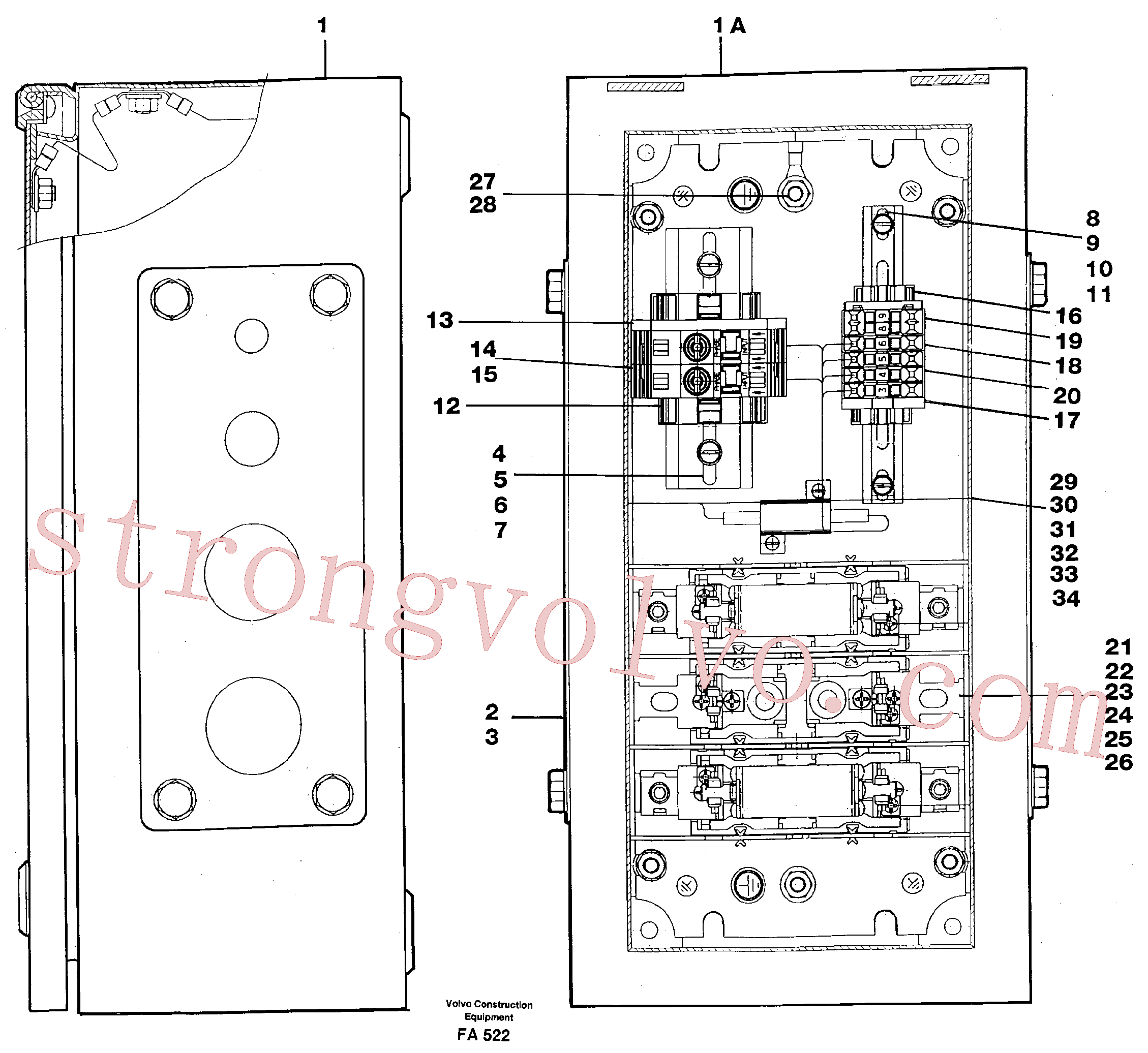China Made VOE14261691 End Fitting Volvo Acessórios para escavadeira