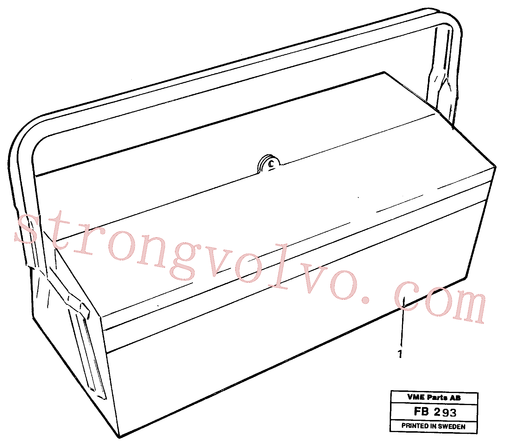 VOE14249543 Volvo Ferramentas(FB293 Montagem)